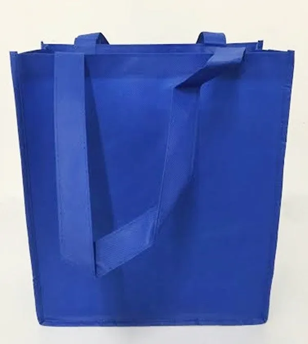 15" Medium Size Non Woven Grocery Tote Bag w/Gusset - GN28