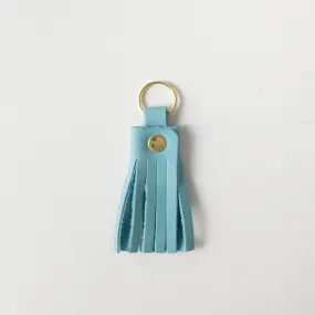 Aegean Blue Tassel Keychain