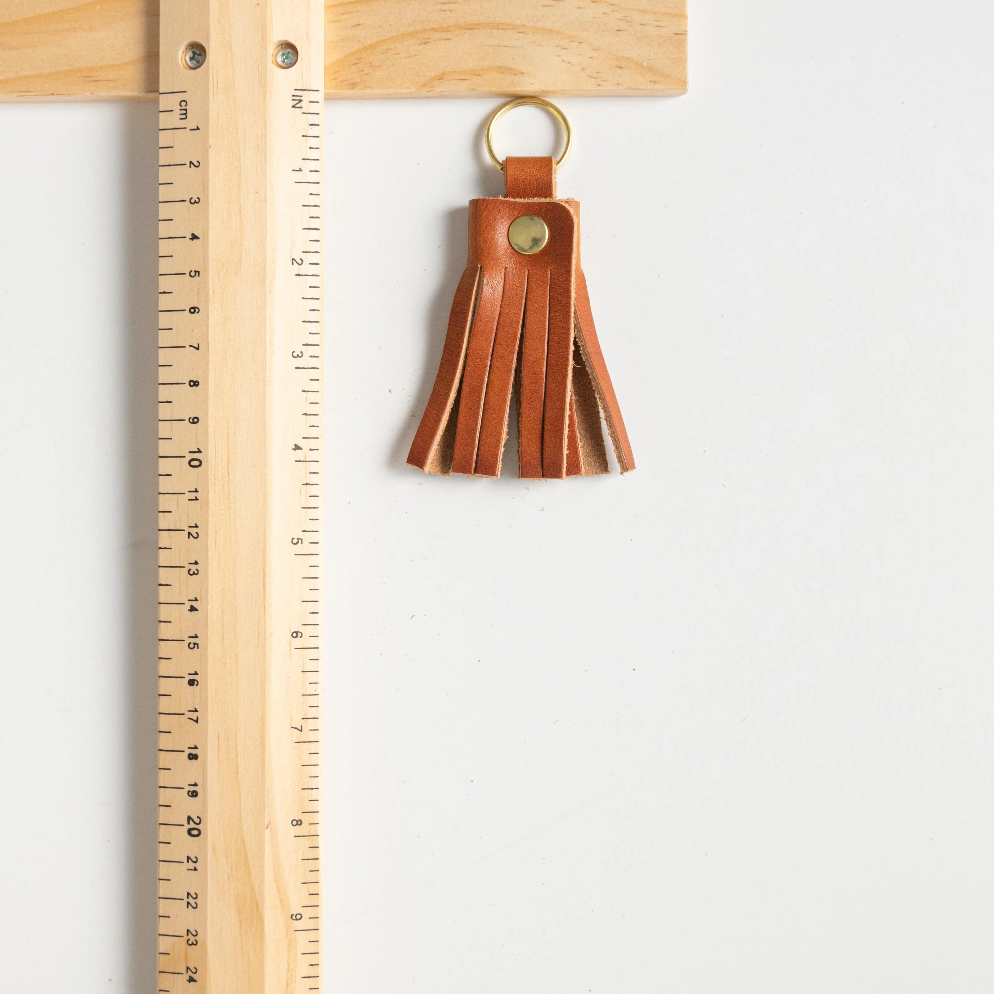 Aegean Blue Tassel Keychain