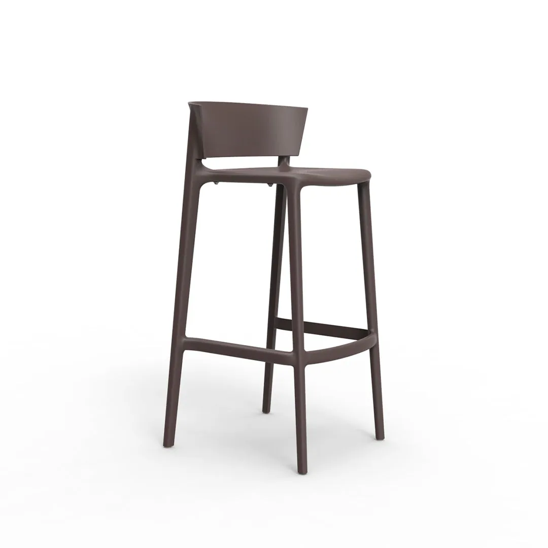 Africa Bar Stool (Set of 4) - Modern Patio Furniture