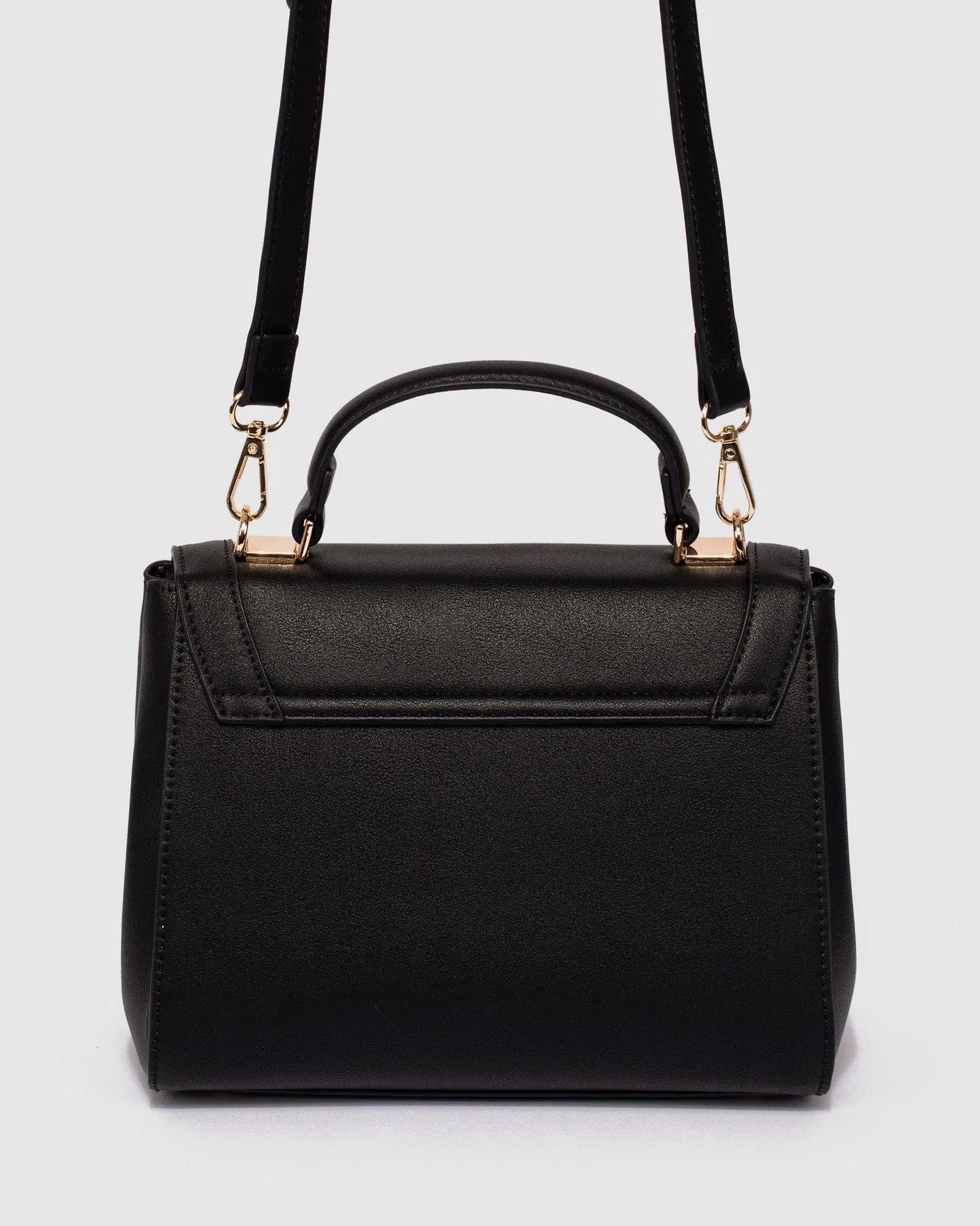 Black Elora Horse Bit Tote Bag