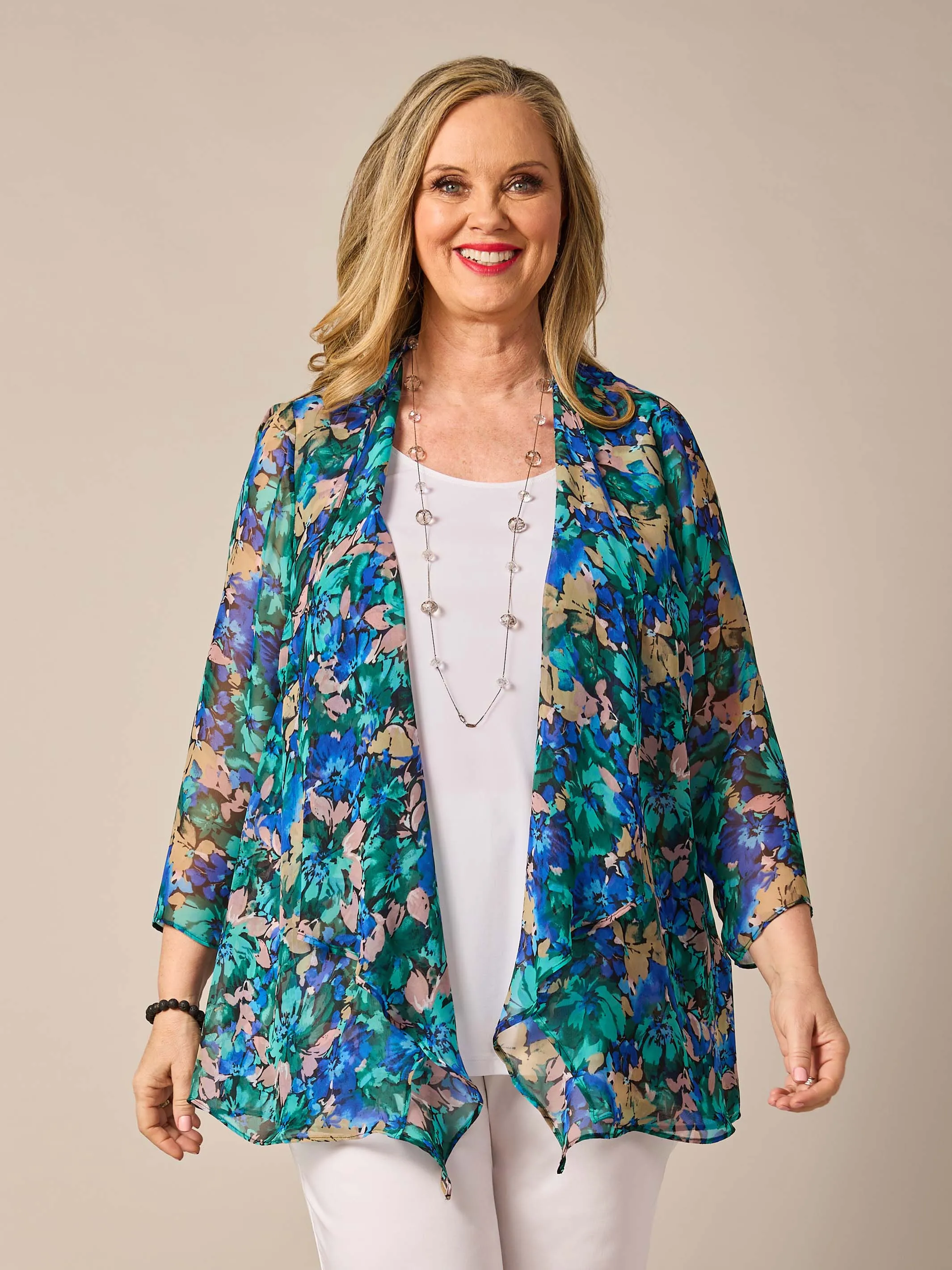 Blooms Georgette Jacket