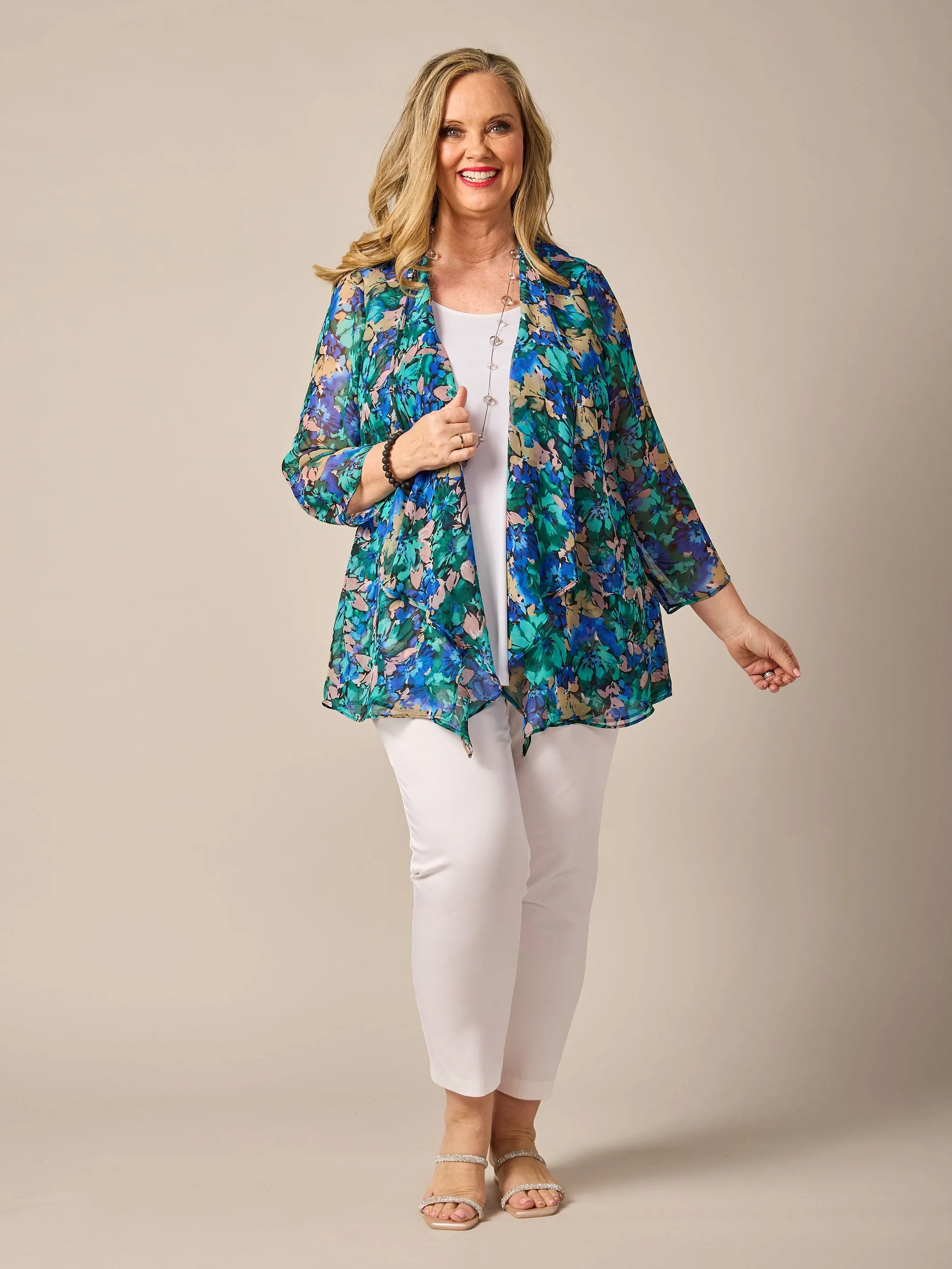 Blooms Georgette Jacket