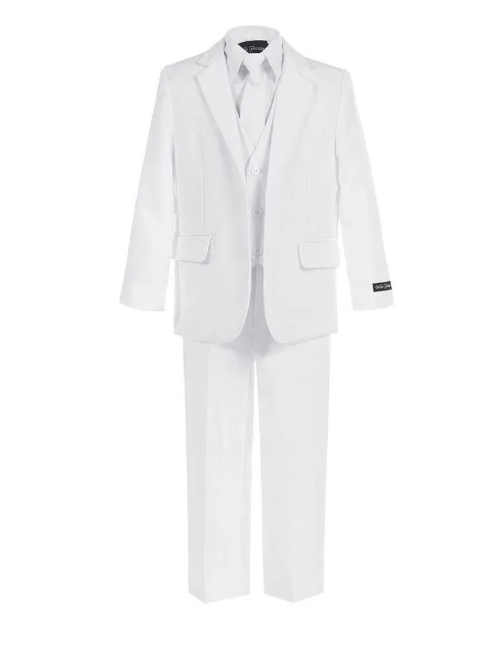 Boys White Suit (Classic Slim   Husky)