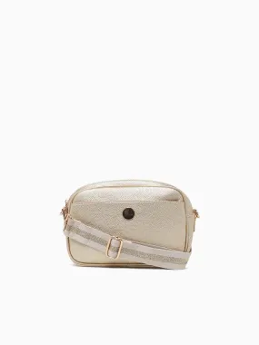 Button Crossbag Gold