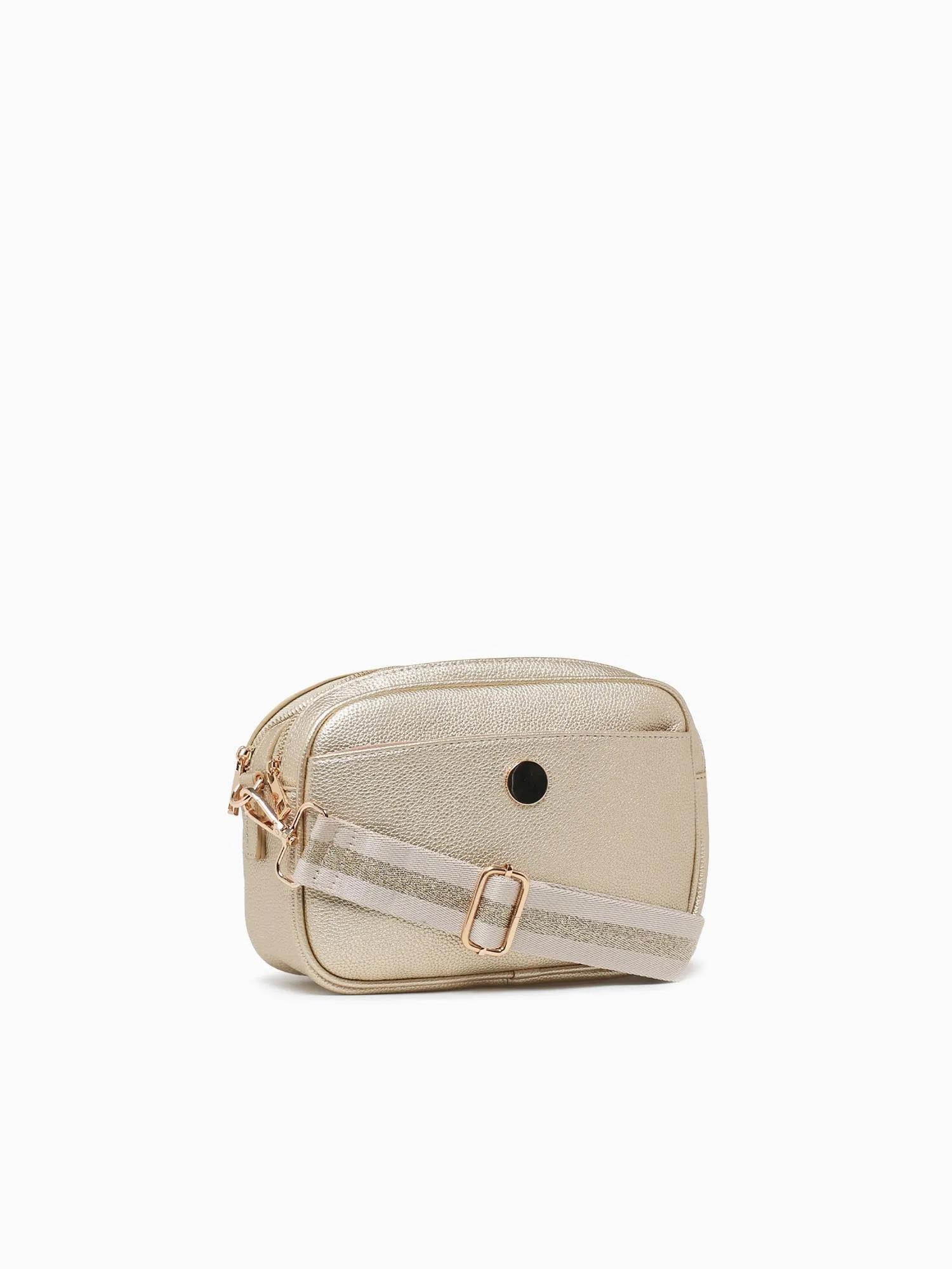 Button Crossbag Gold