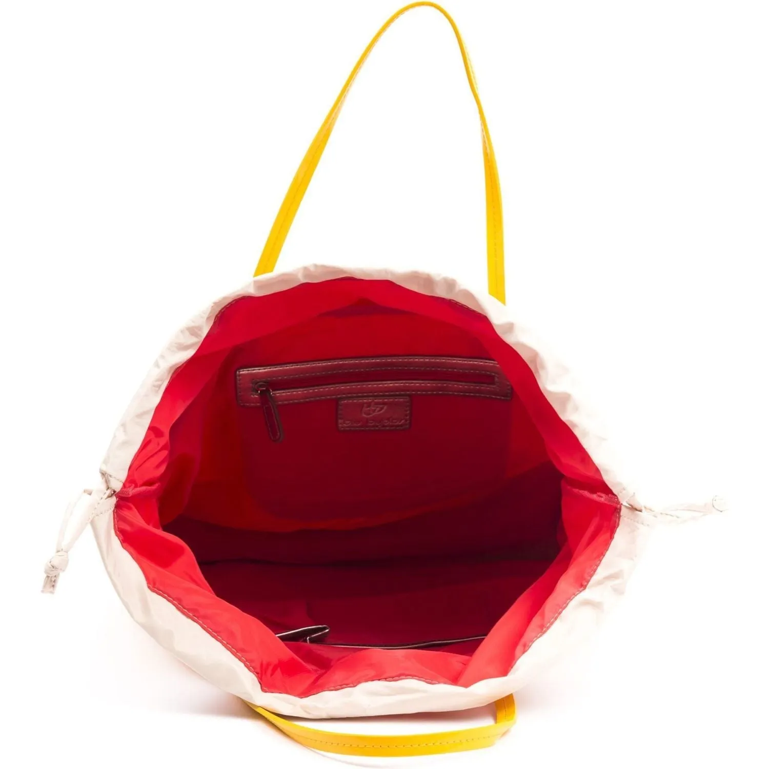 BYBLOS Yellow Polyester Women Handbag