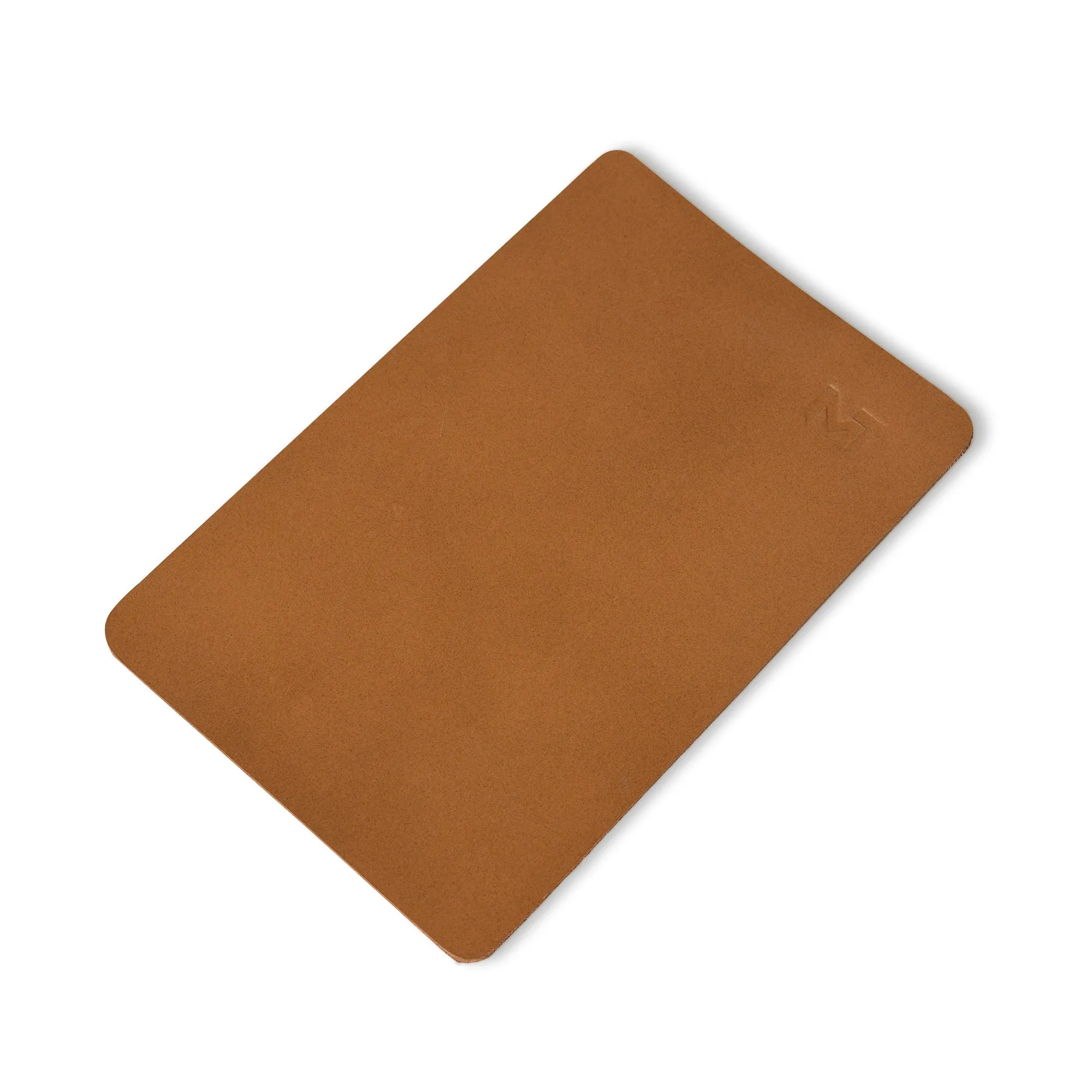 Caramel Luxe Leather Desk Mat   Mouse Pad