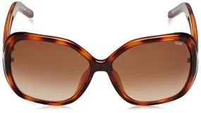 Chloé Women's Designer Sunglasses, Tortoise/Brown Gradient