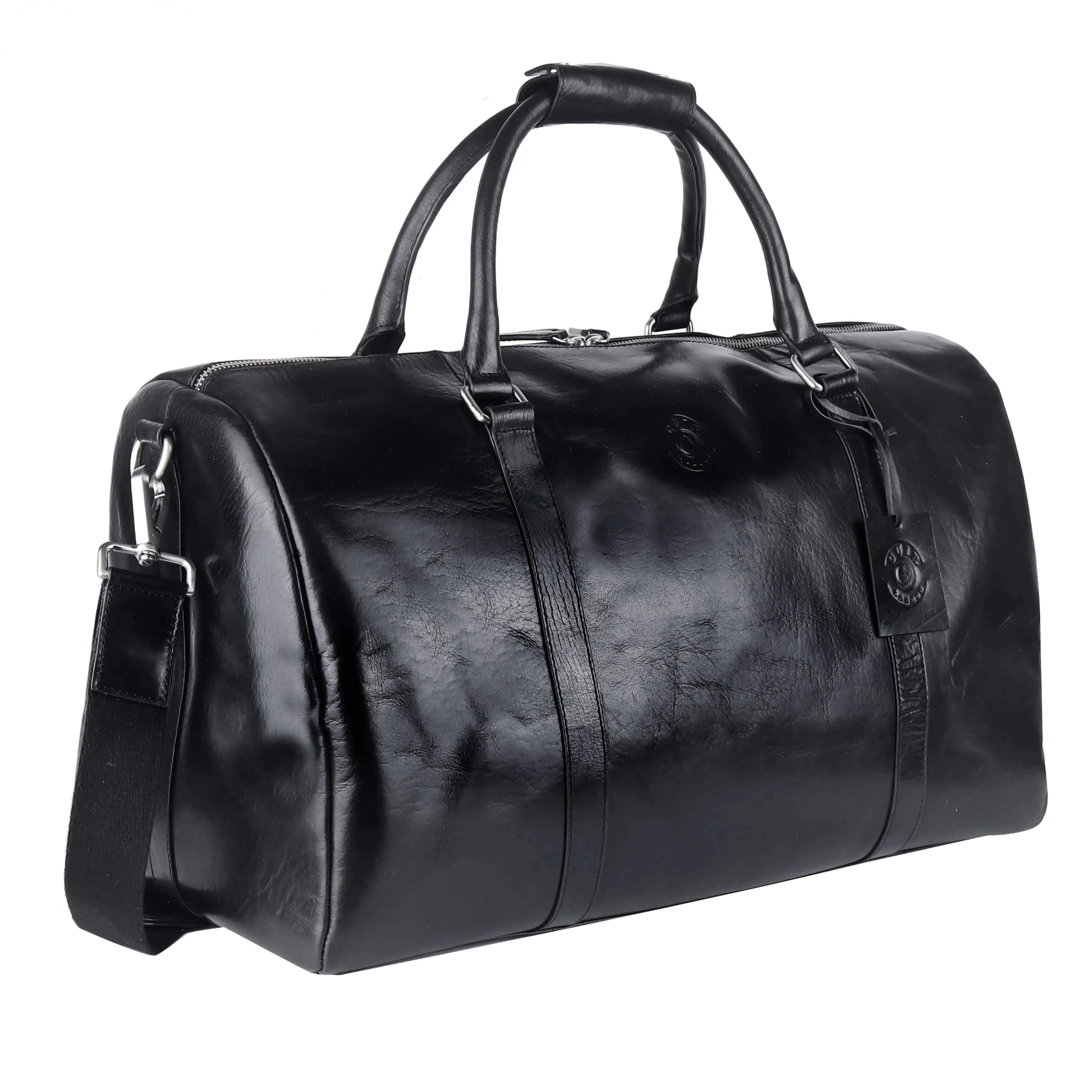 Classic Black Gym Duffle Bag