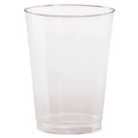 Clear Deluxe Plastic 8oz Tall Tumbler