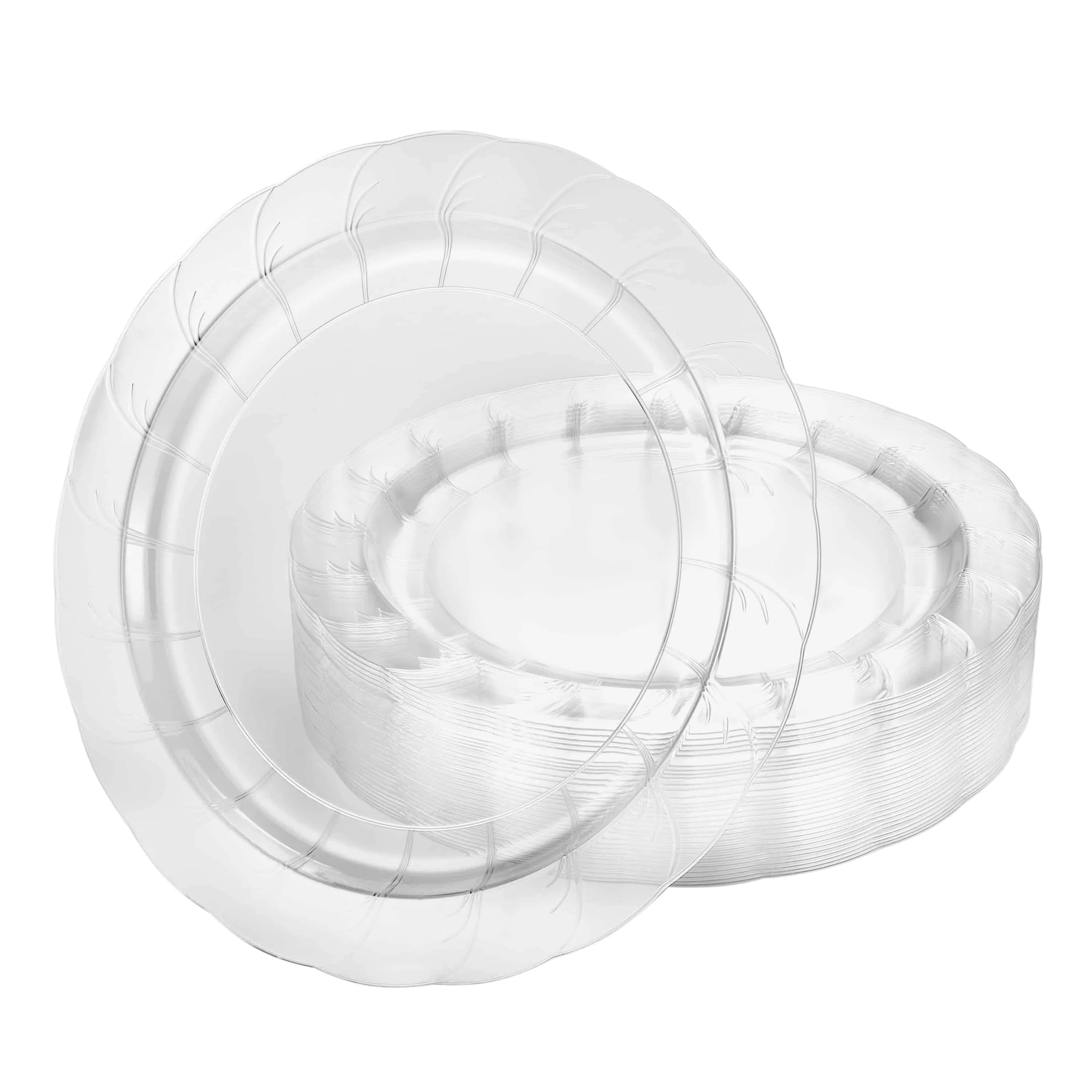 Elegance Premium Plastic Round Dinnerware