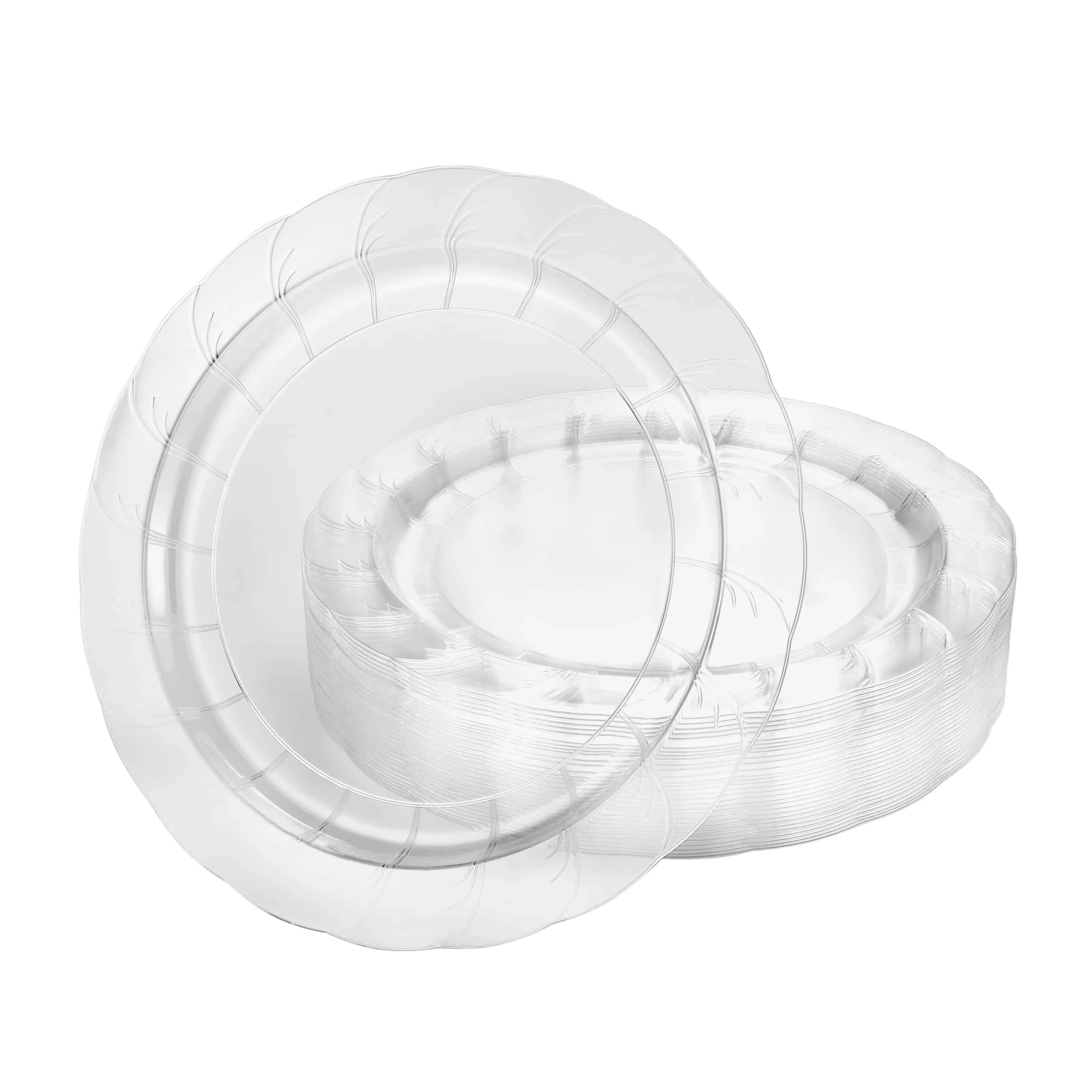 Elegance Premium Plastic Round Dinnerware