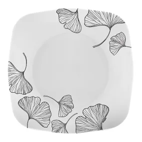 Gingko Premium Plastic Retro Square Dinnerware