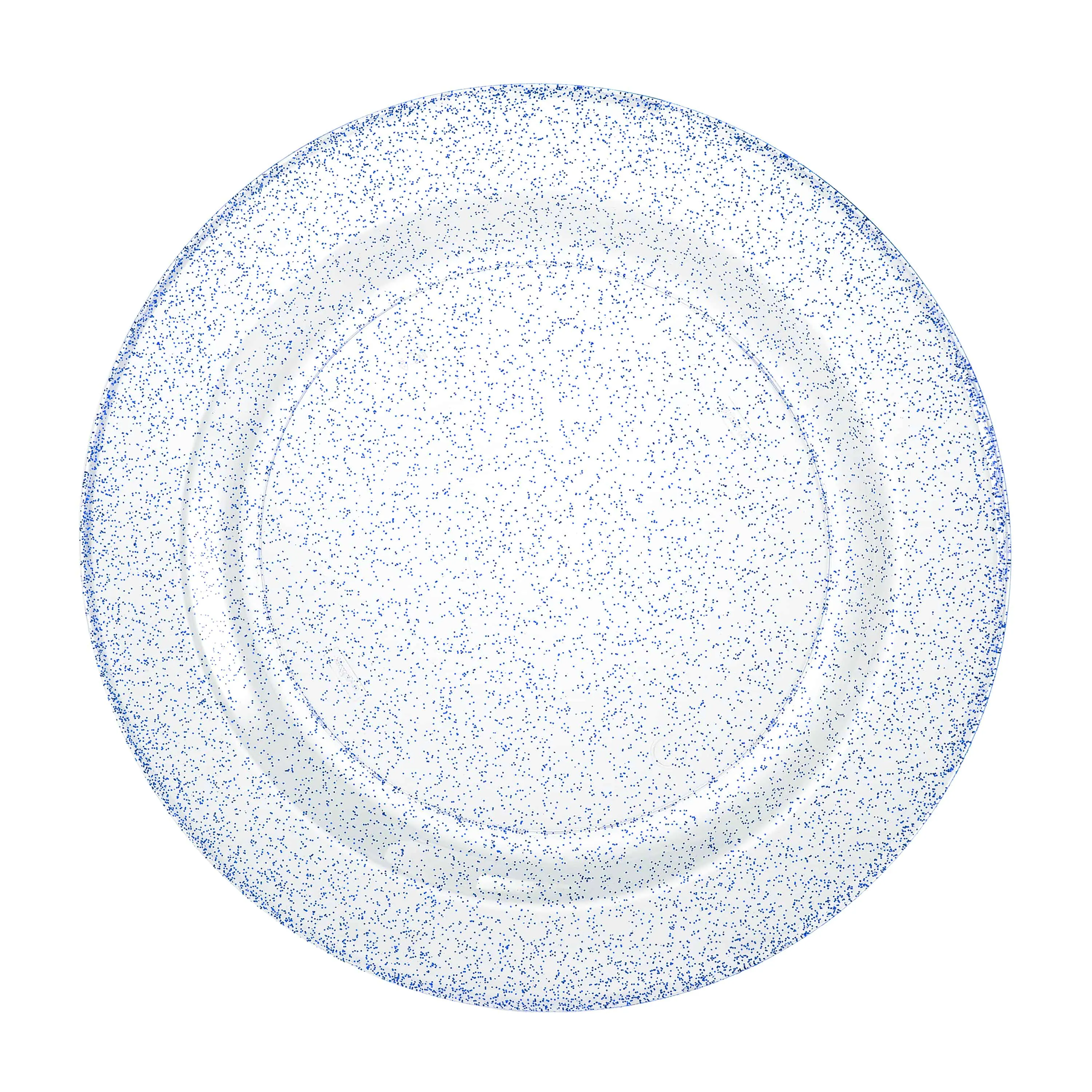 Glitter Premium Plastic Round Dinnerware