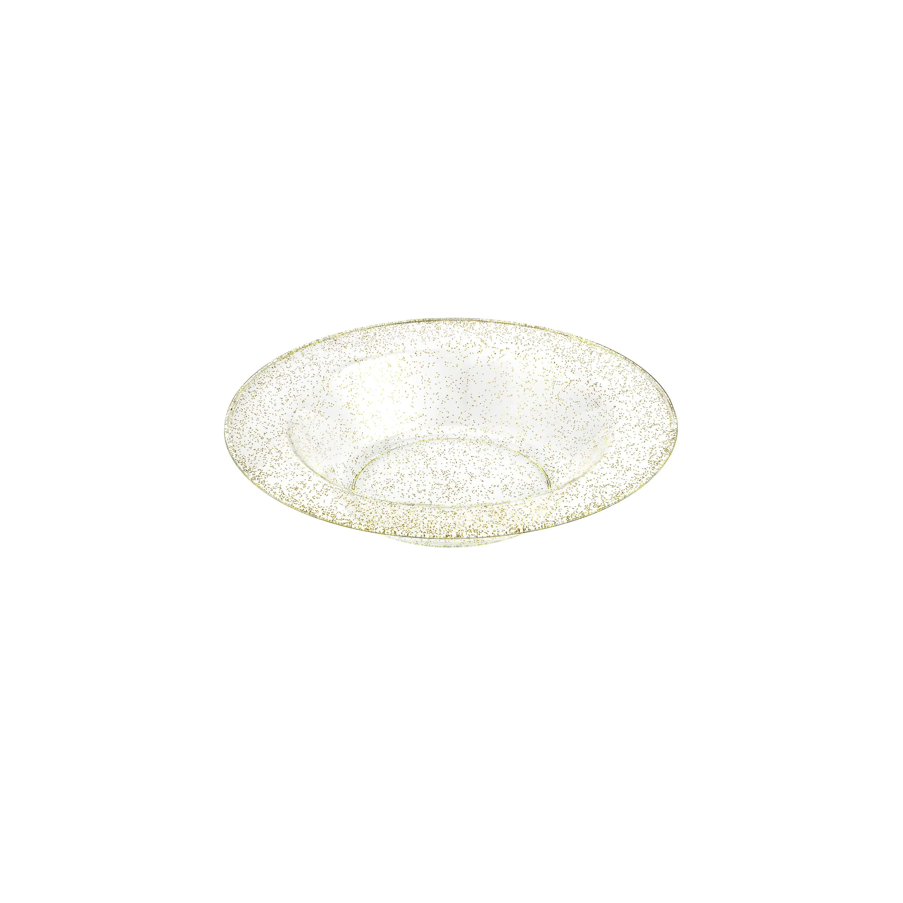 Glitter Premium Plastic Round Dinnerware