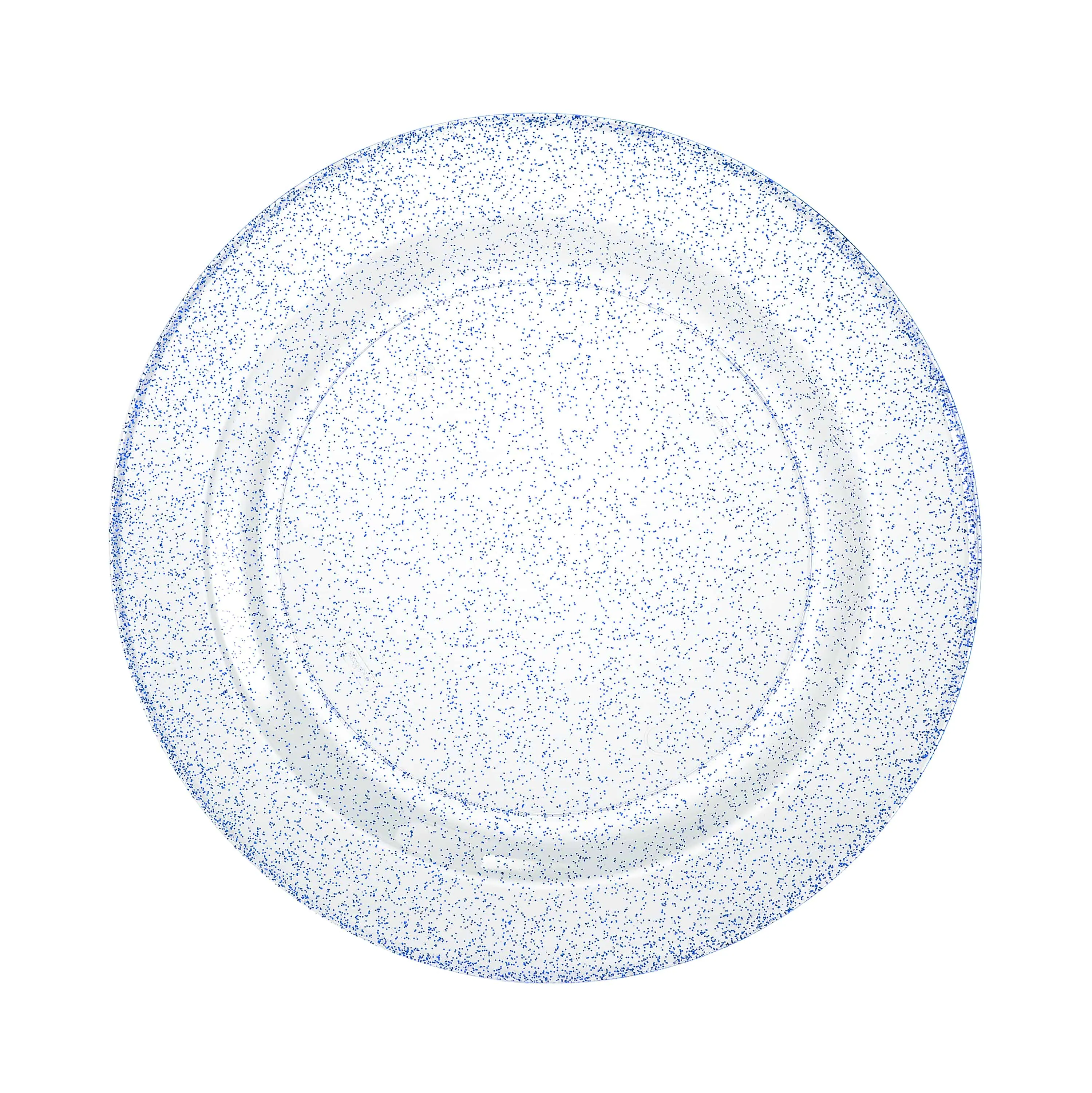 Glitter Premium Plastic Round Dinnerware