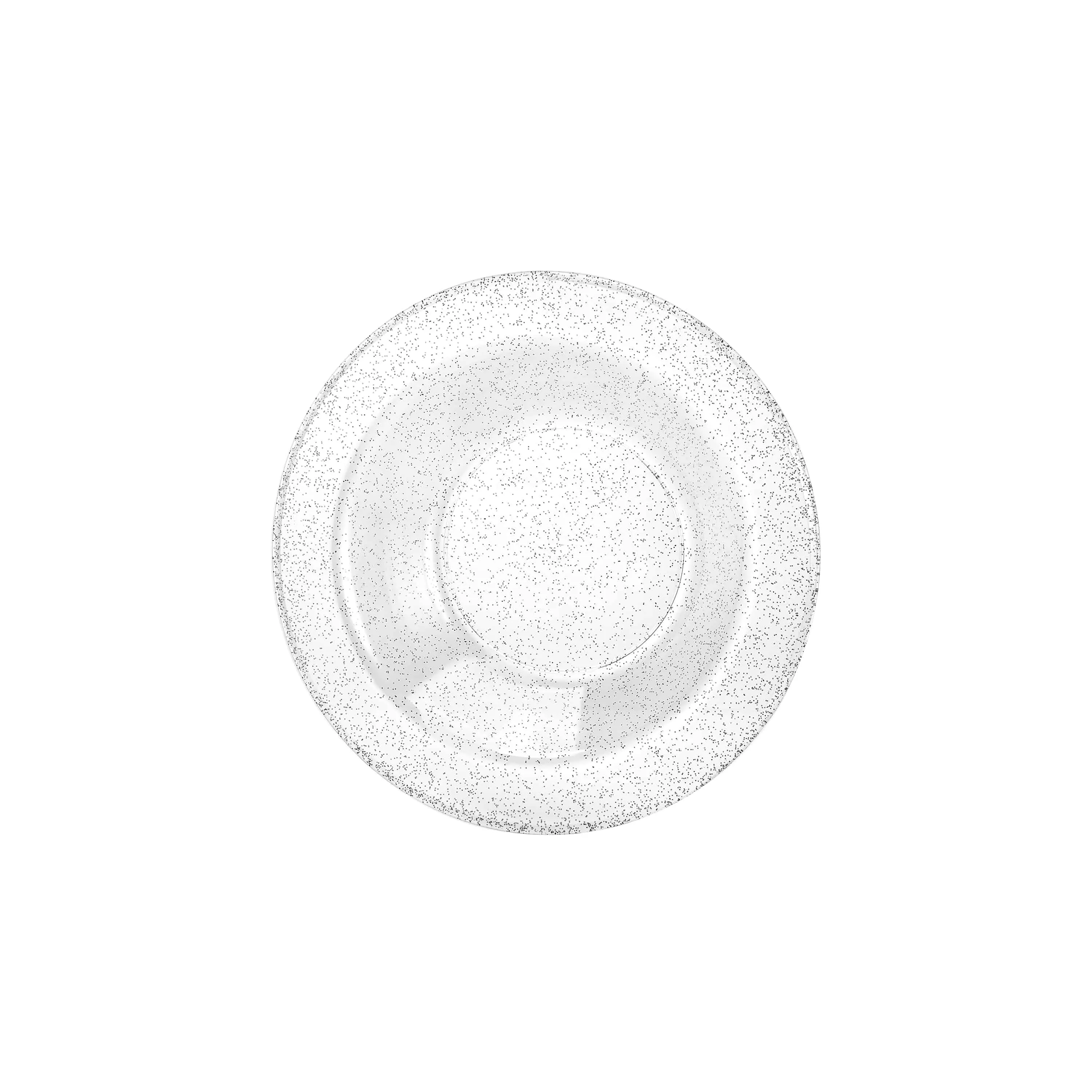 Glitter Premium Plastic Round Dinnerware