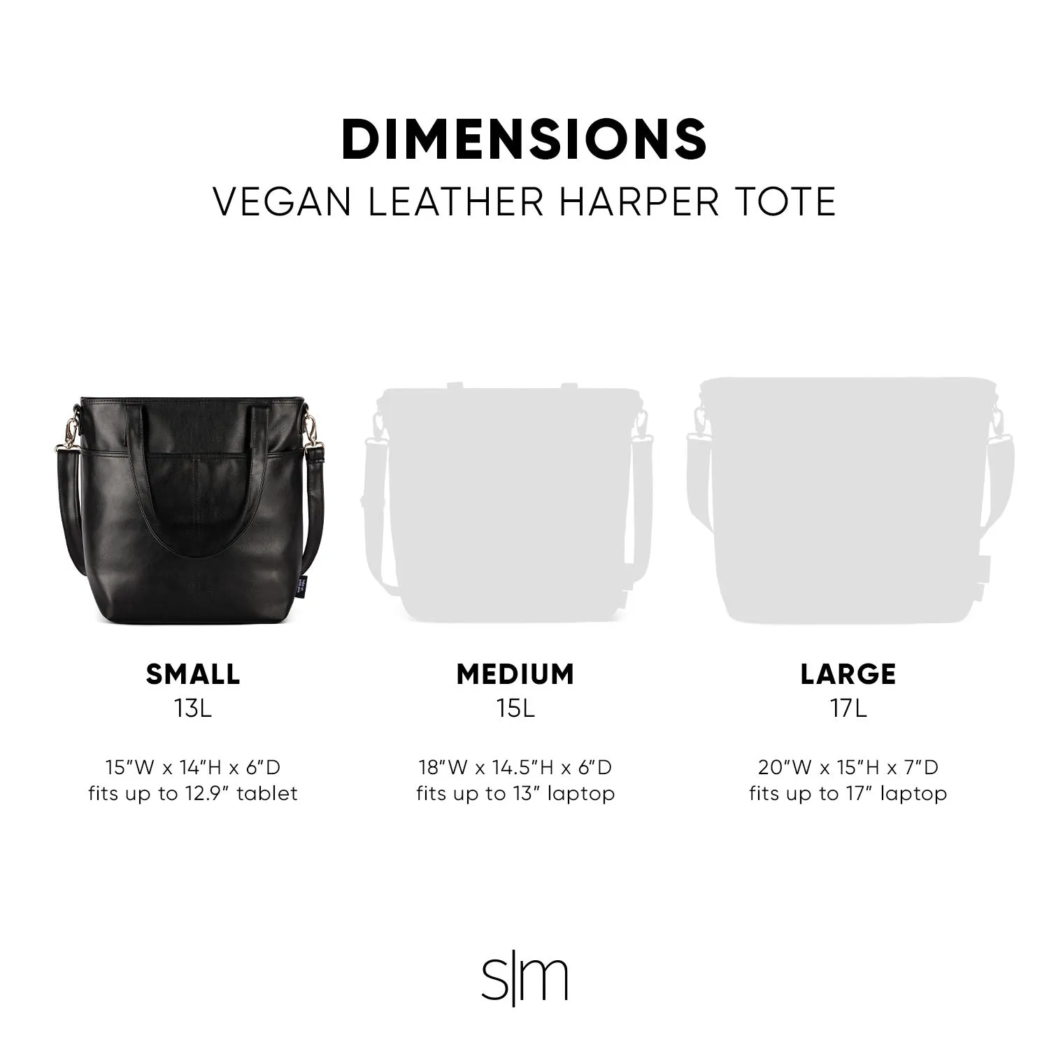 Harper Tote - Vegan Leather