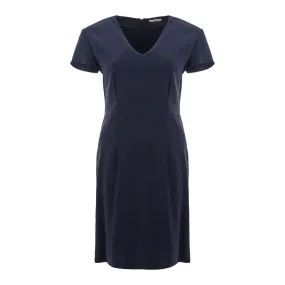 Lardini Elegant Blue Viscose Dress Perfect for Every Occasion