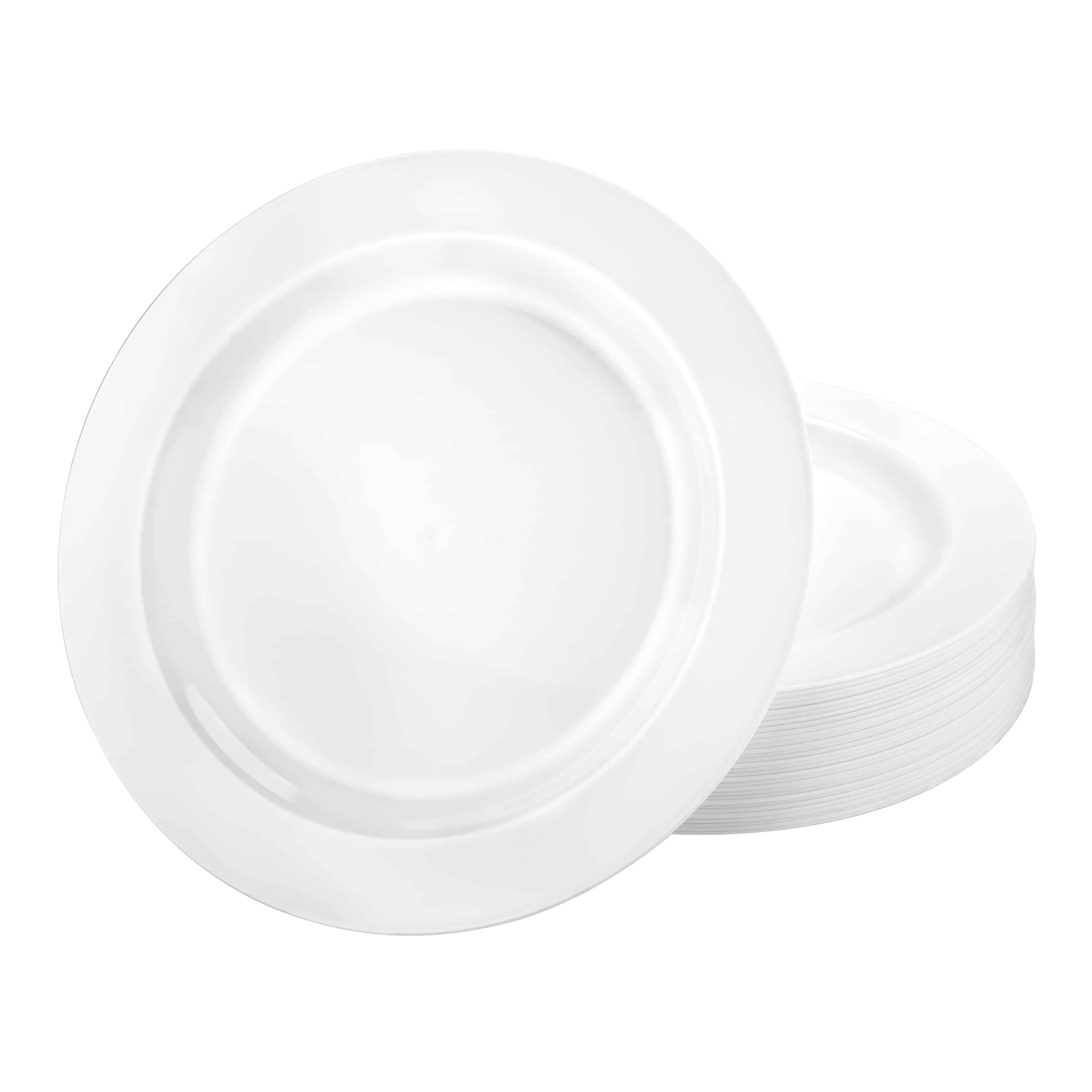 Magnificence Premium Plastic Round Dinnerware