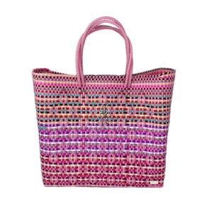 MEDIUM PINK / COLORS TOTE BAG