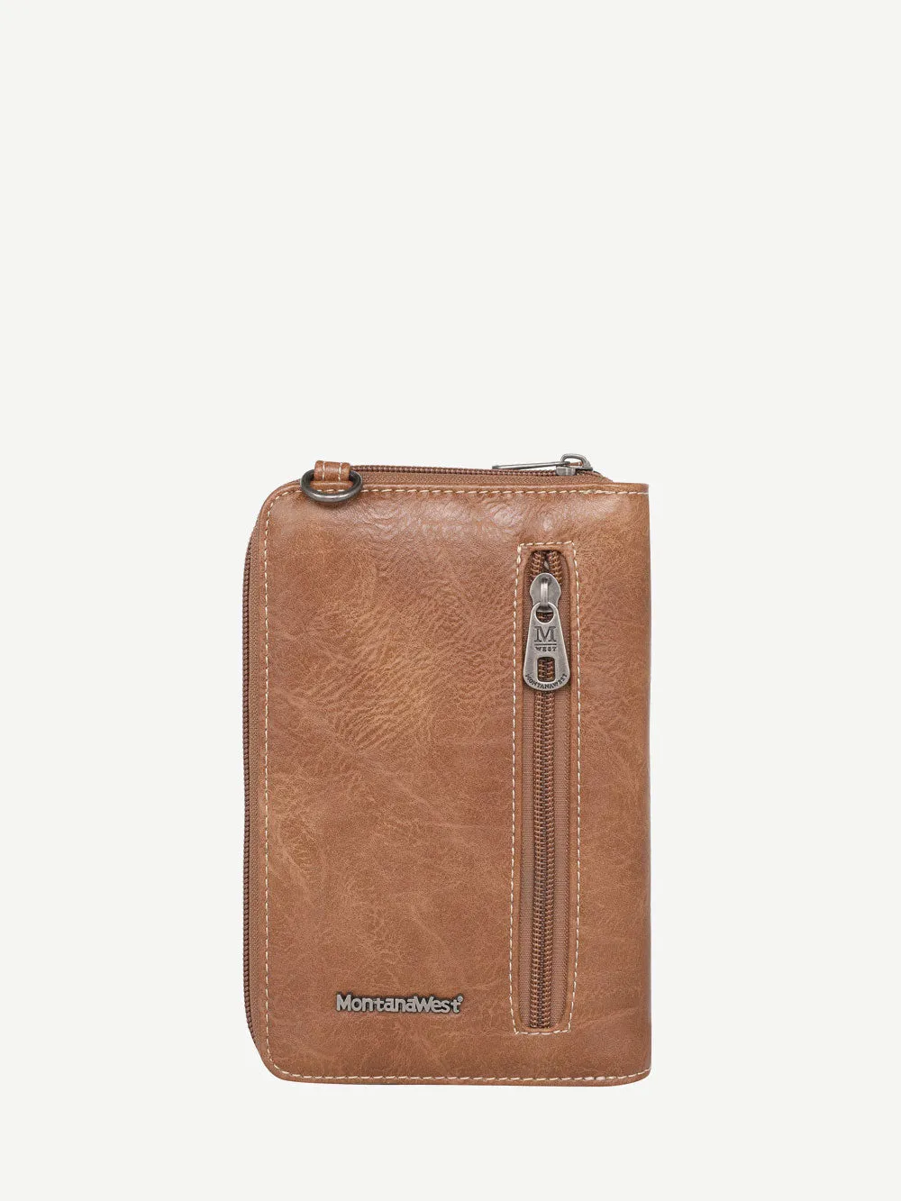 Montana West Laser Cut-out Buckle Crossbody Phone Wallet