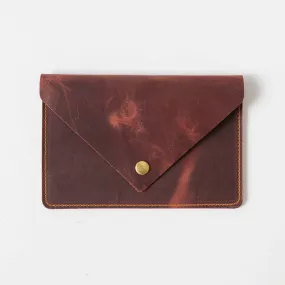 Mulberry Leather Clutch