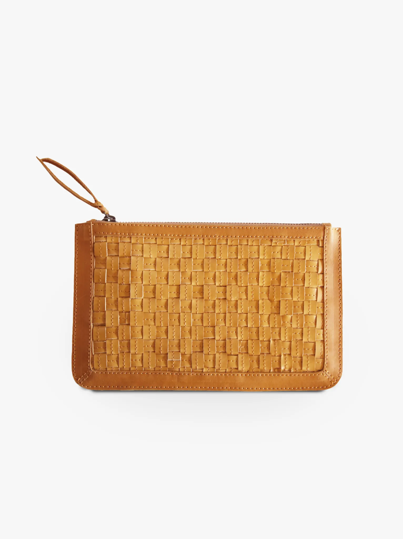 Nesmia Basketweave Clutch