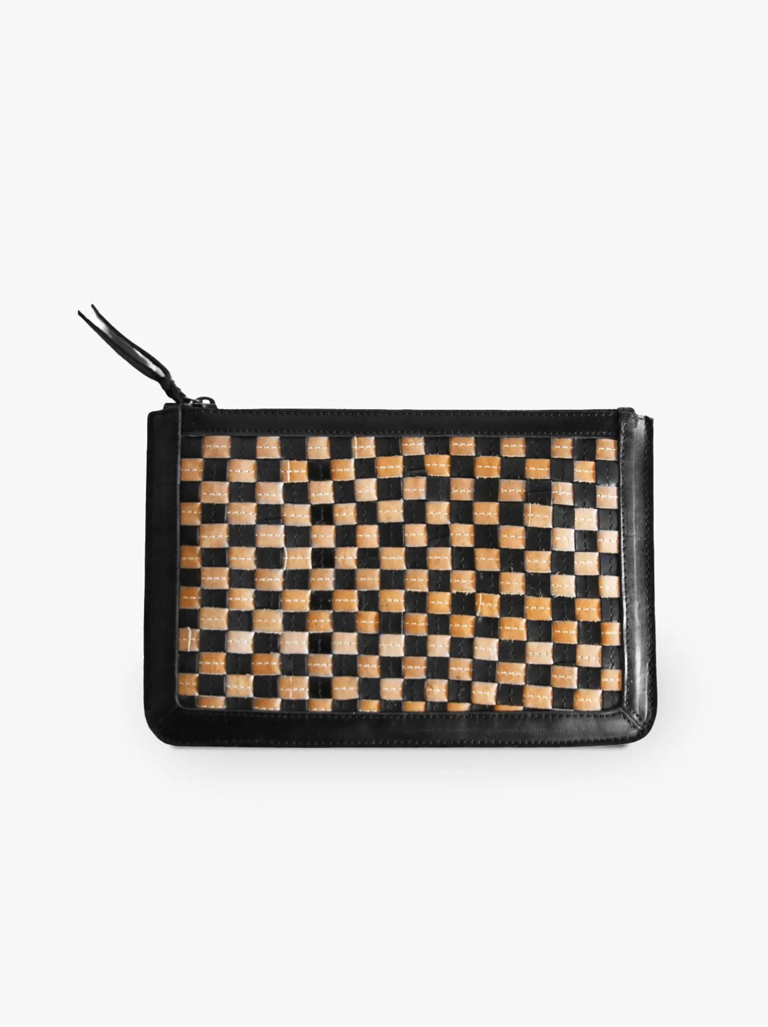 Nesmia Basketweave Clutch