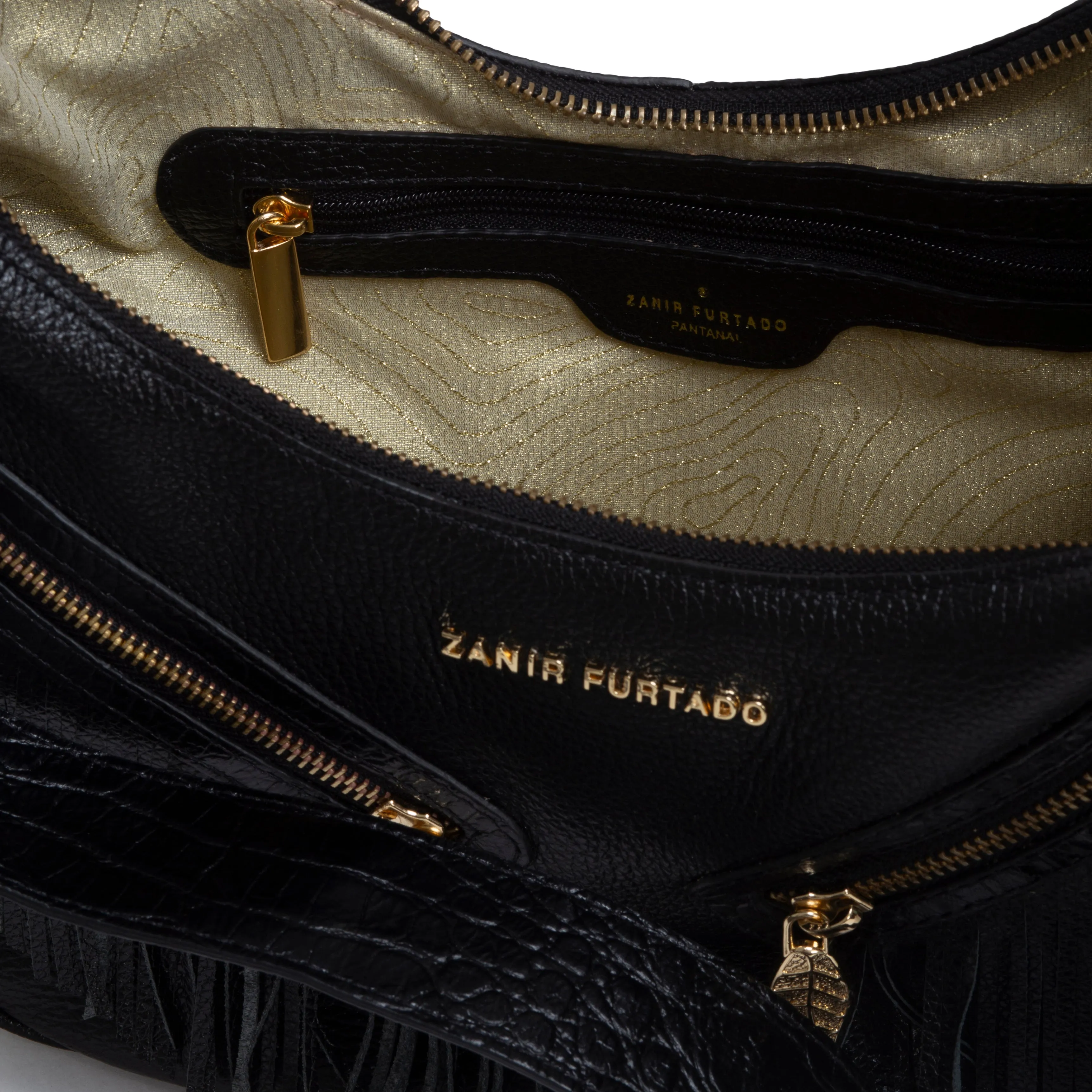 NEW COLLECTION - Zanir Furtado Aguapé Black Bag