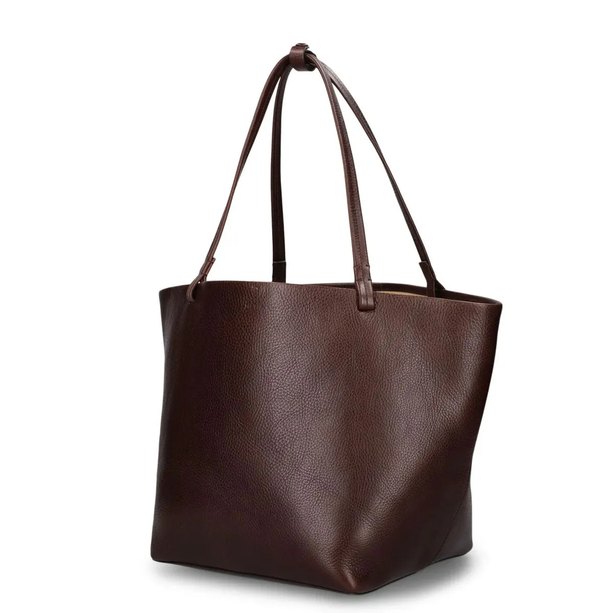 Park Tote Three, Vegetal Leather, Brown