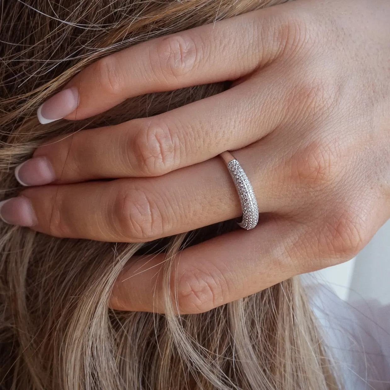 Pave Dome Ring