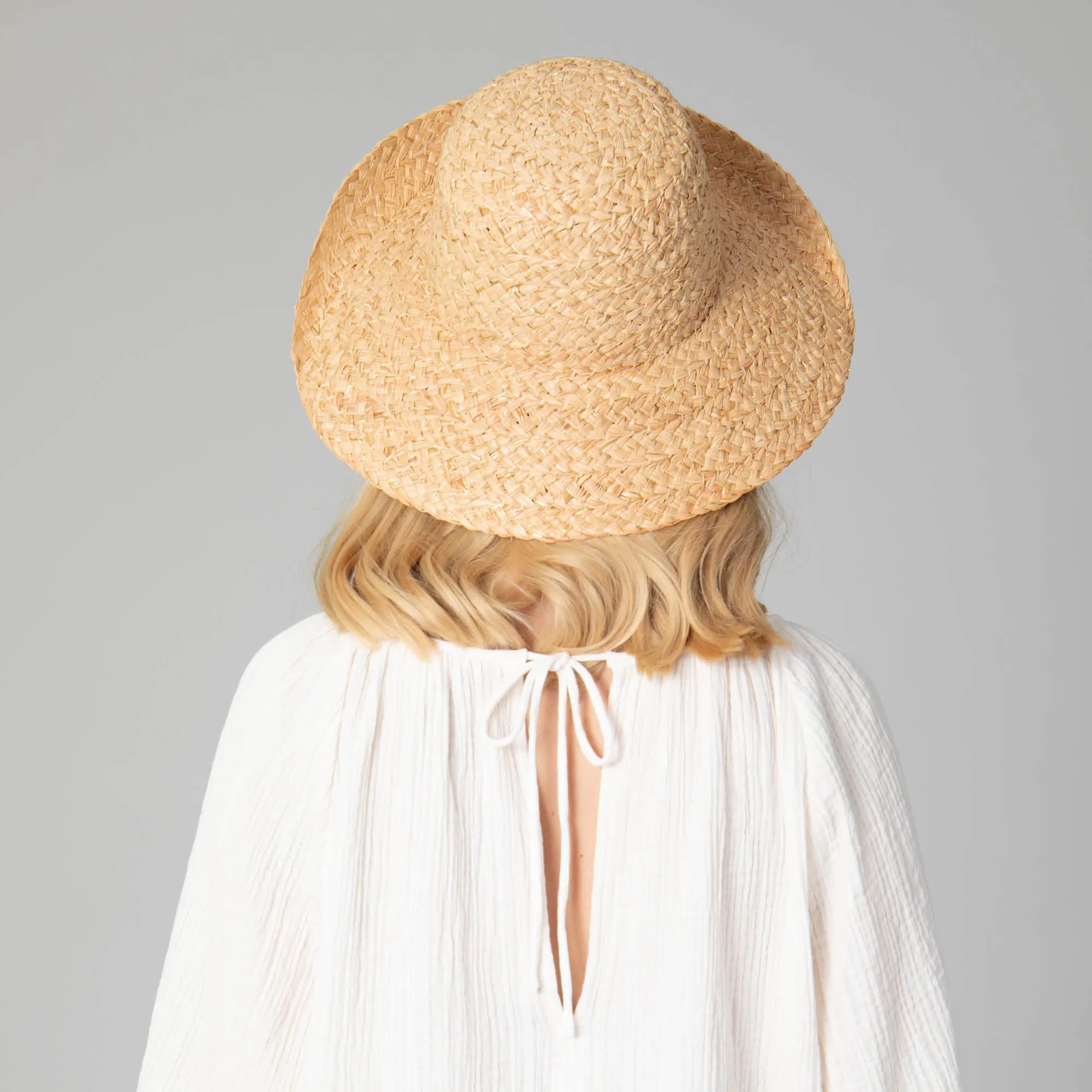 Pearl Women's Raffia Sun Hat