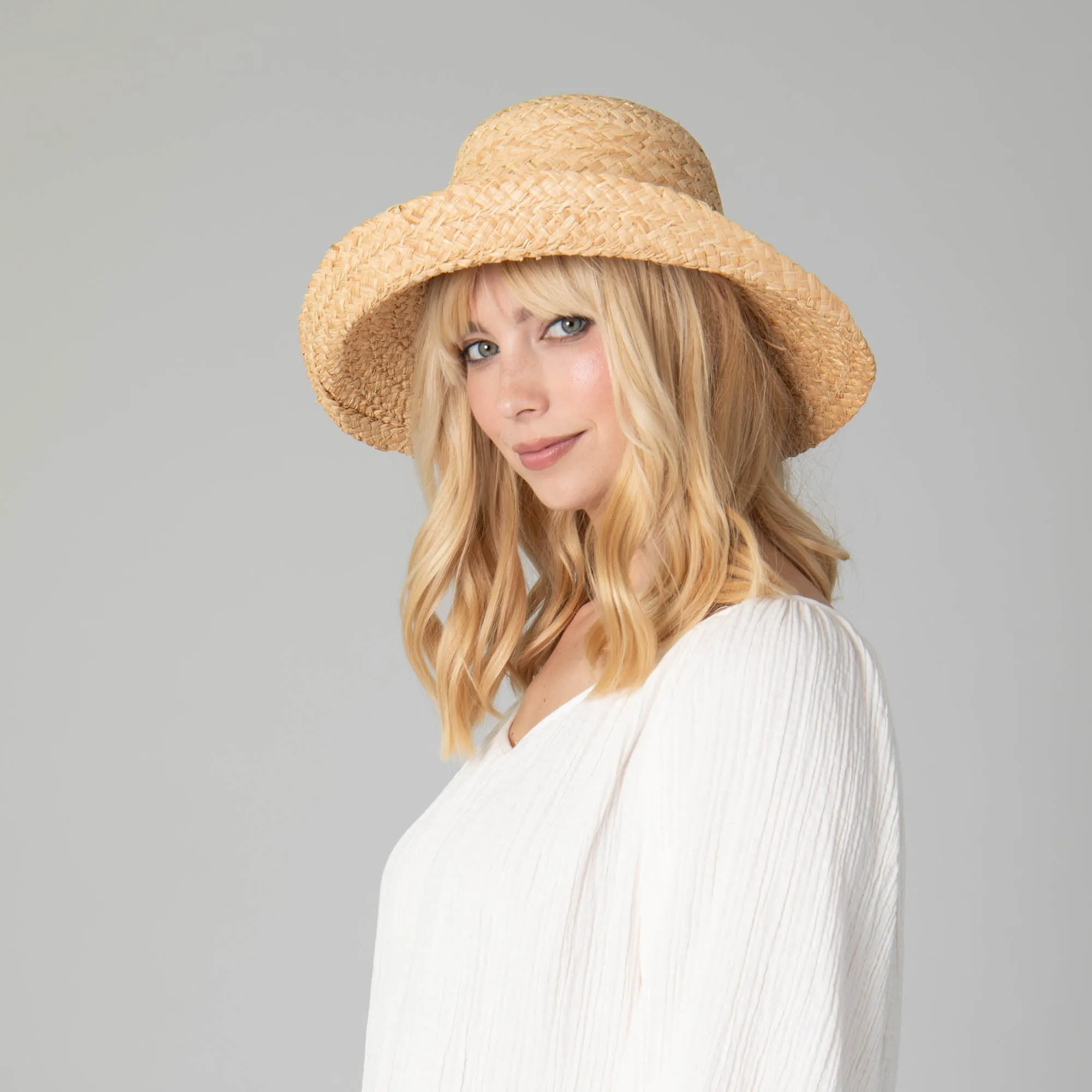 Pearl Women's Raffia Sun Hat