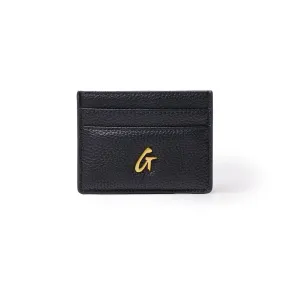 PEBBLE CARDHOLDER BLACK