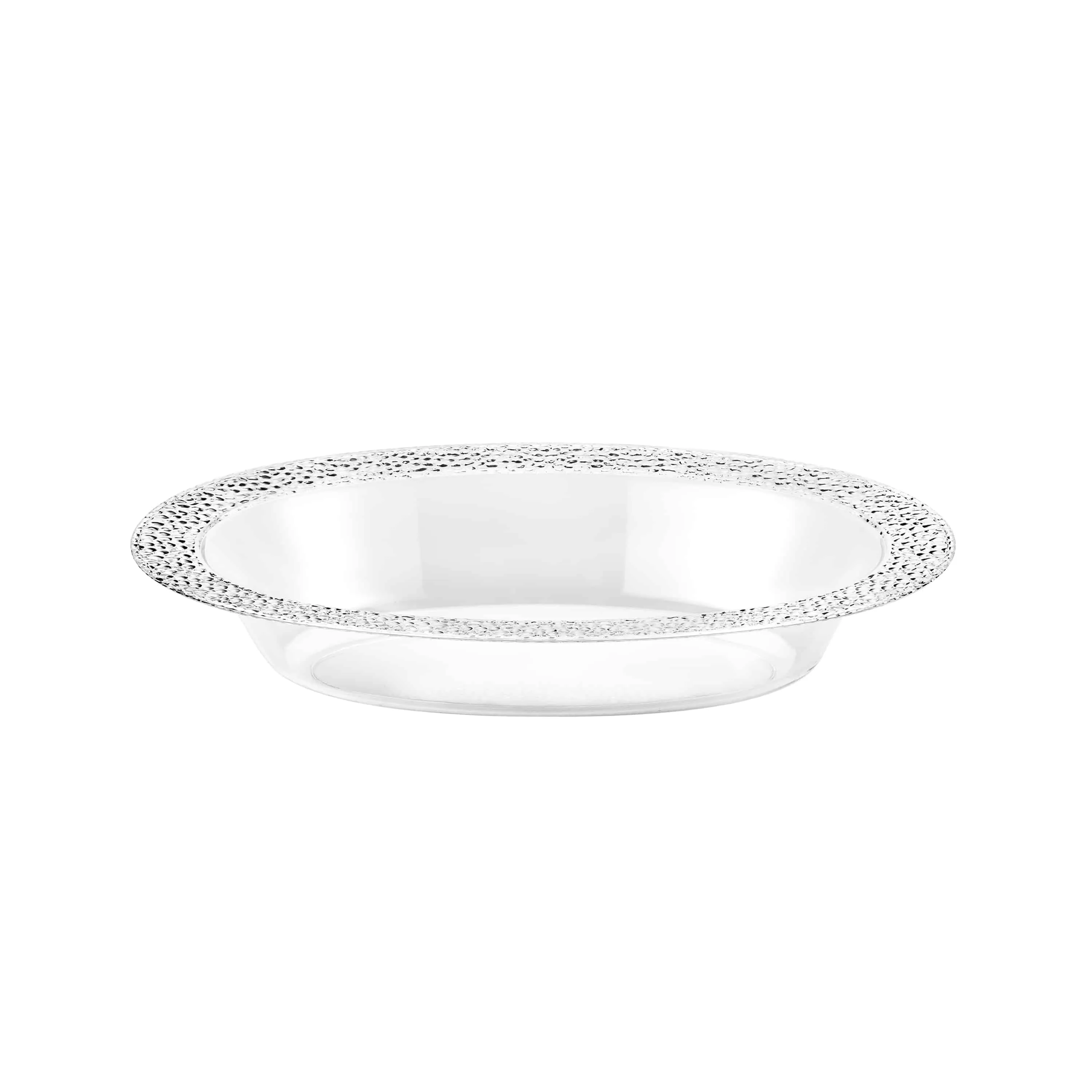 Pebbled Premium Plastic Oval Serving Bowls