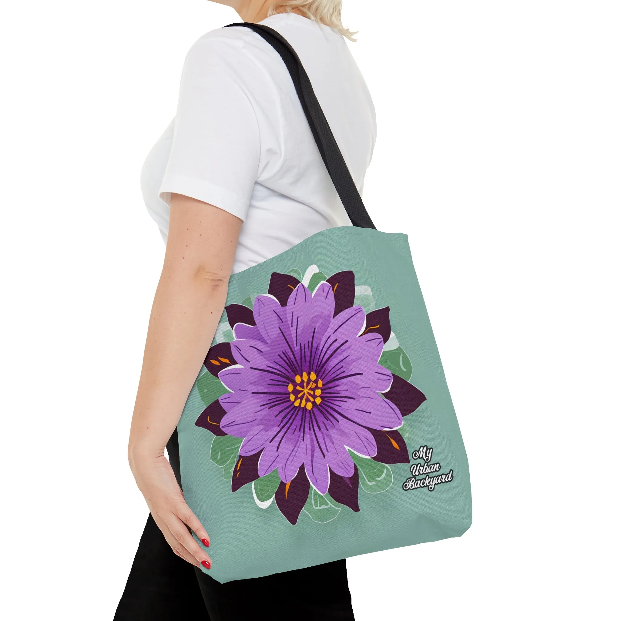 Purple Flower, Tote Bag for Everyday Use - Durable and Functional