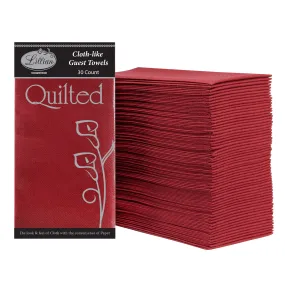 Quilted Premium Paper Cloth-Like Guest Towel