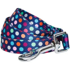 Rainbow Polka Dots Dog Leash