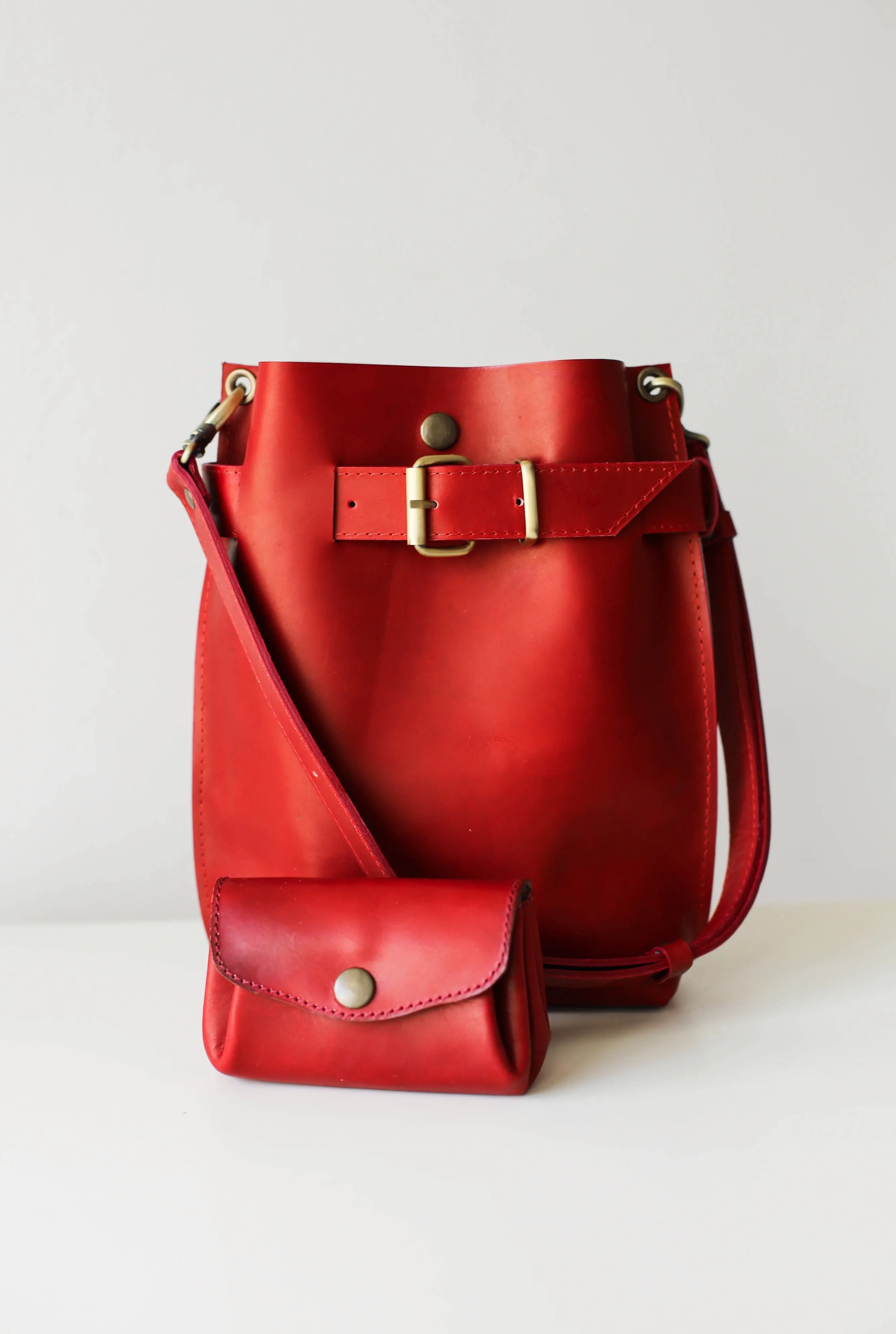 Red Leather Bag