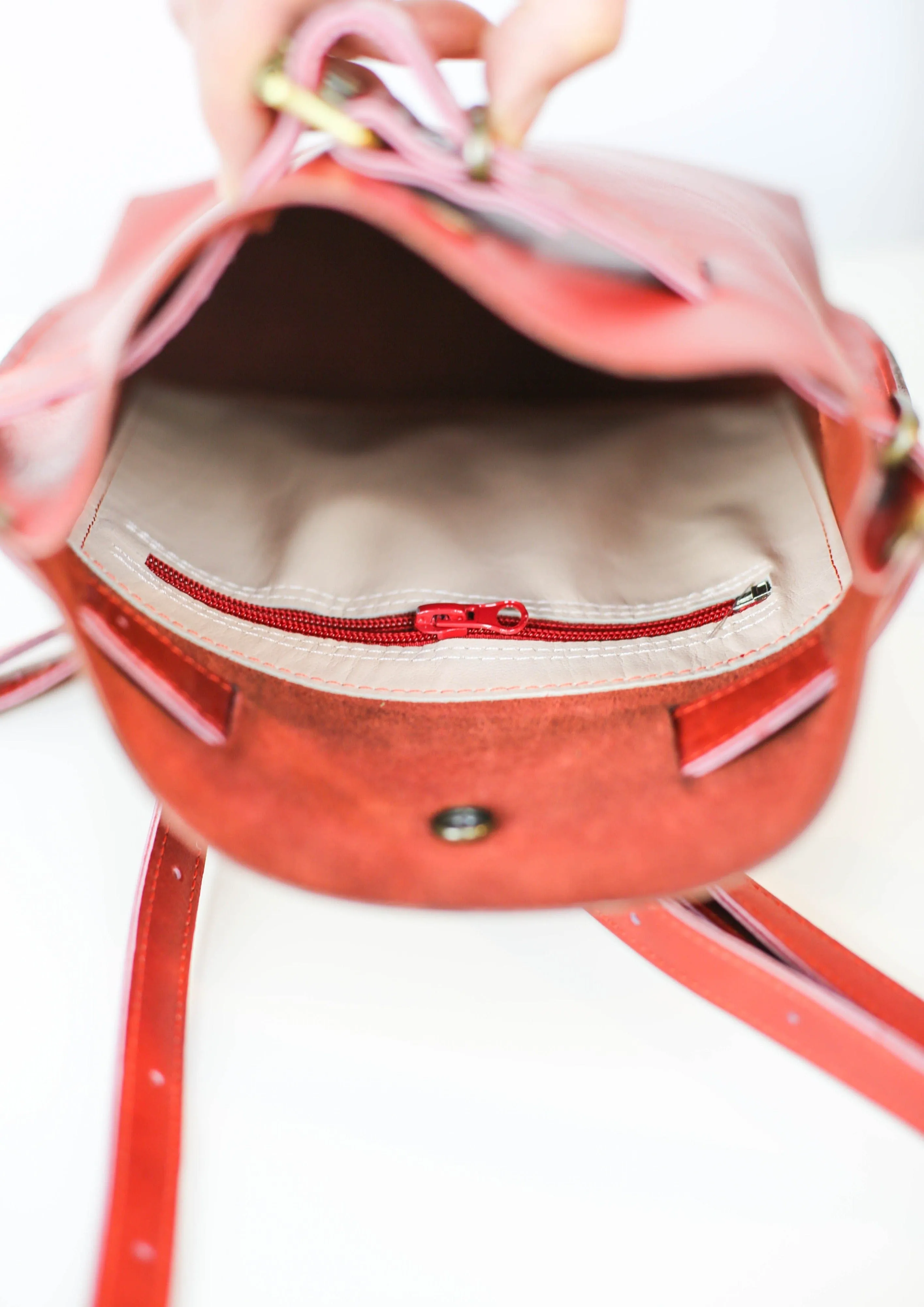 Red Leather Bag