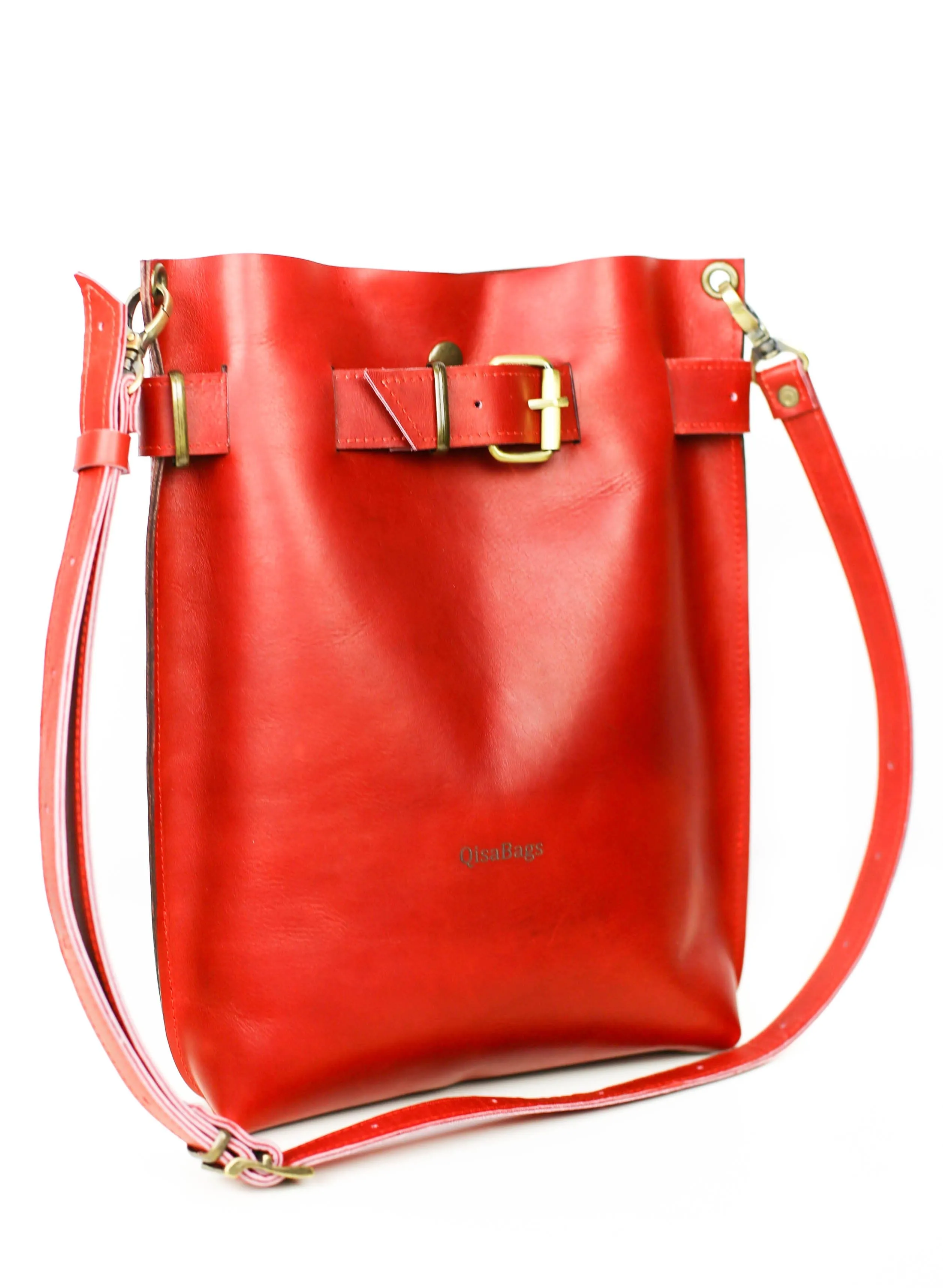 Red Leather Bag