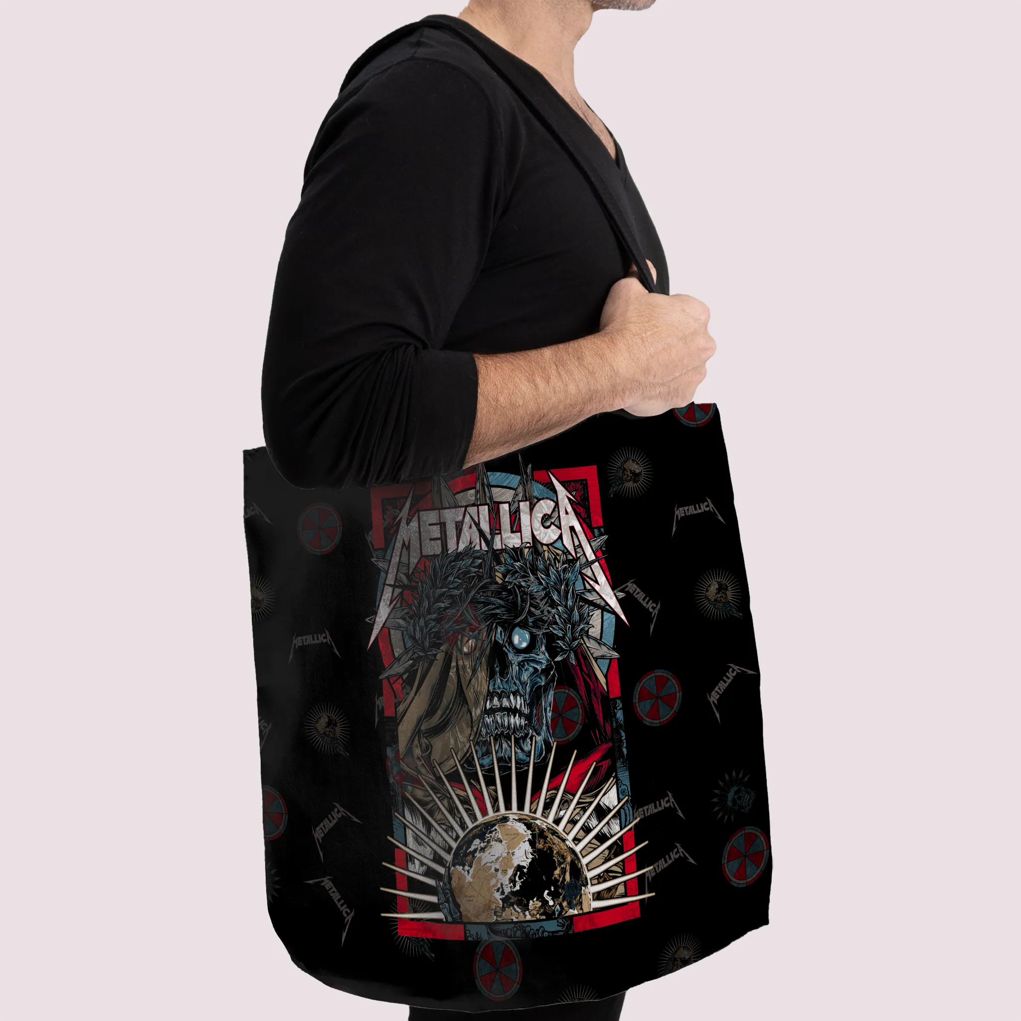 Rocksax Metallica Premier Tote Bag -Skull