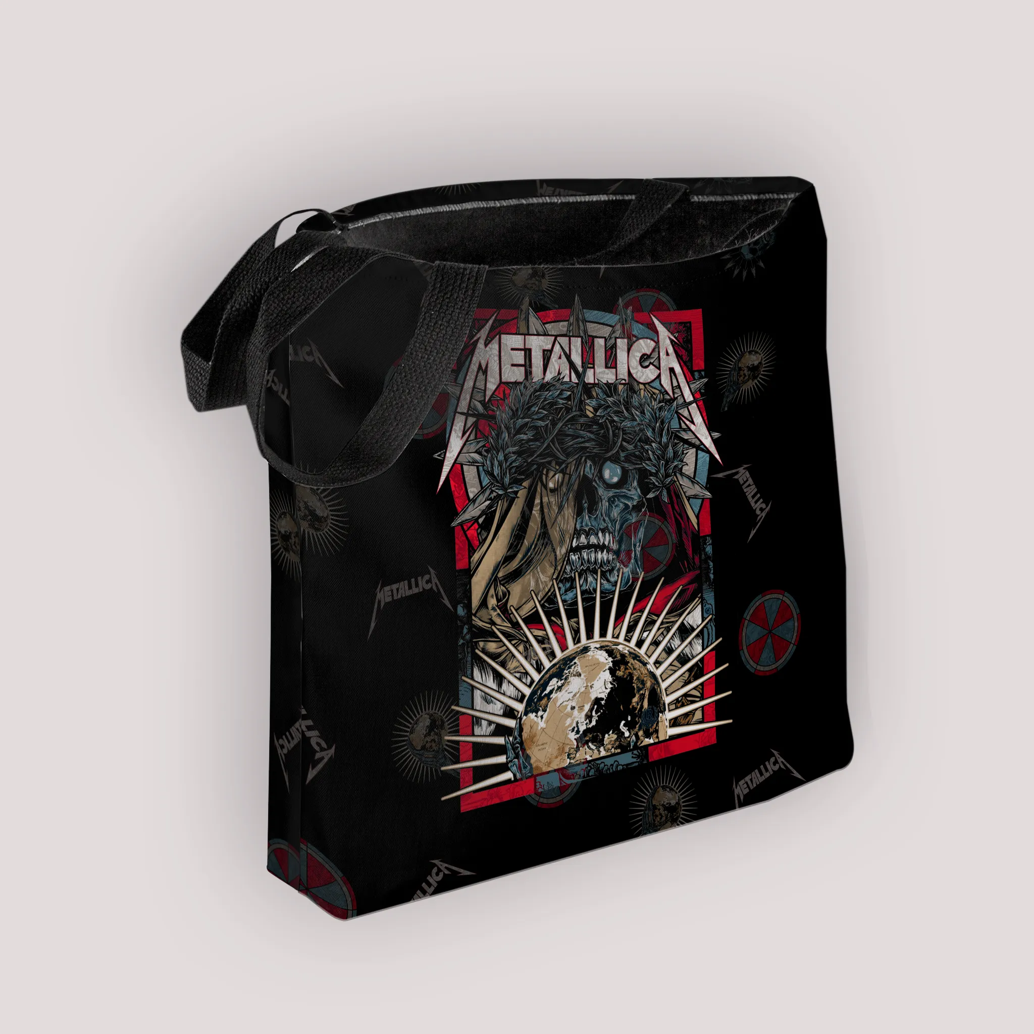 Rocksax Metallica Premier Tote Bag -Skull