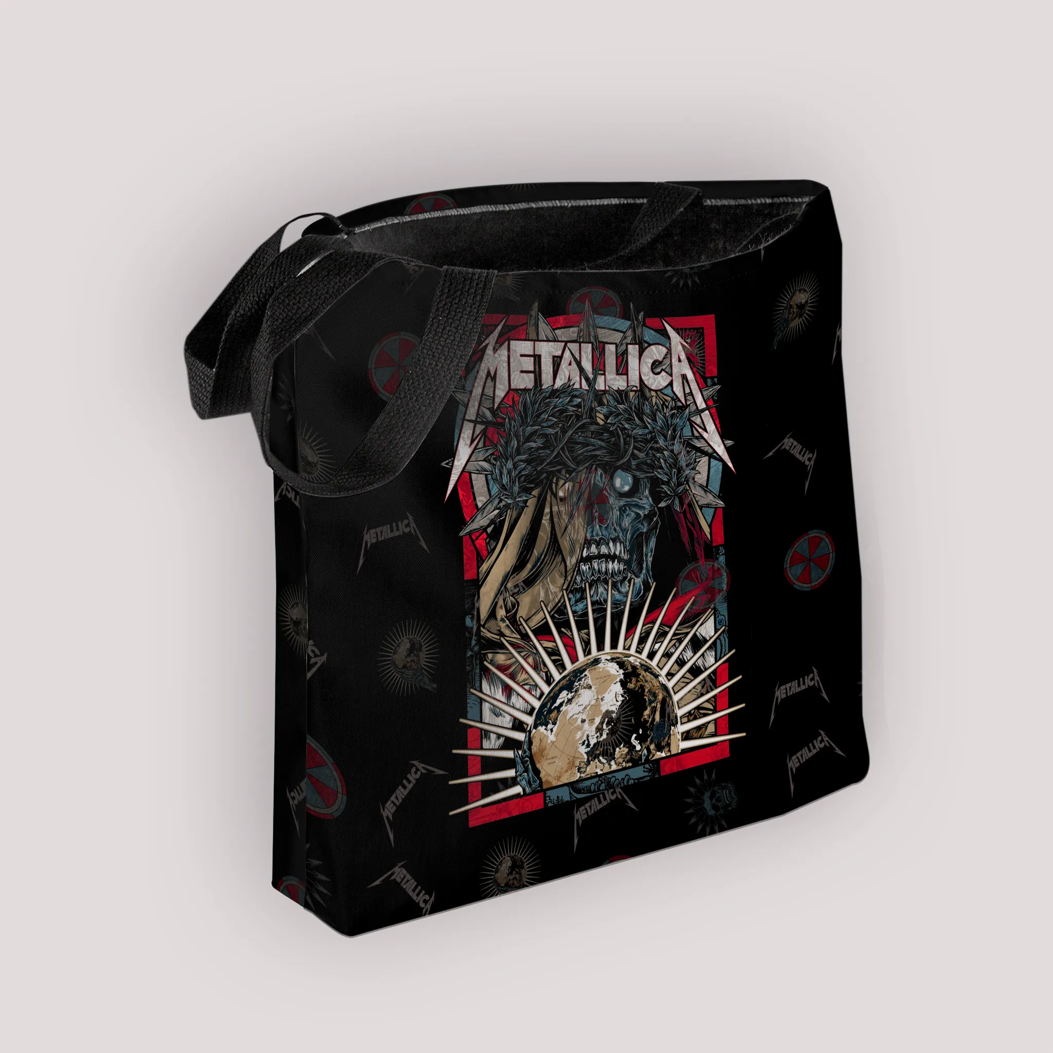 Rocksax Metallica Premier Tote Bag -Skull