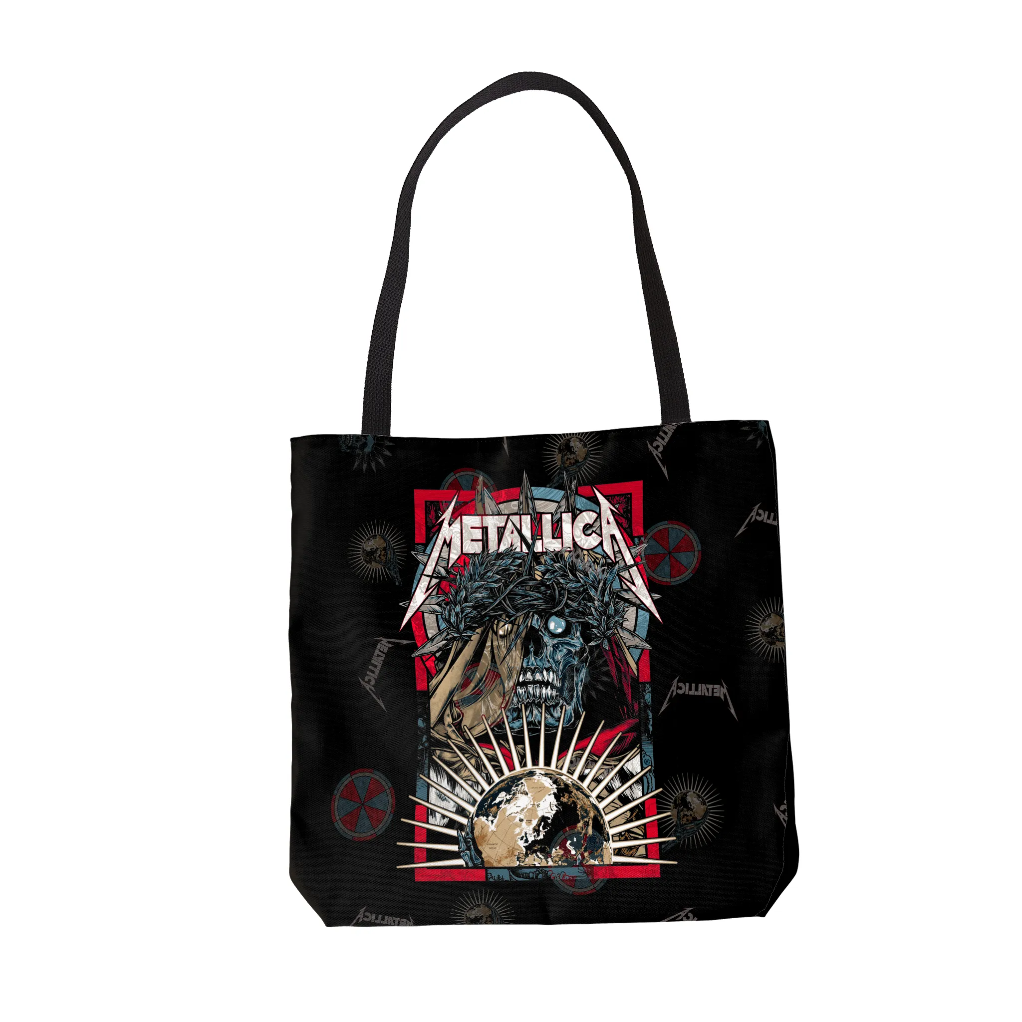 Rocksax Metallica Premier Tote Bag -Skull