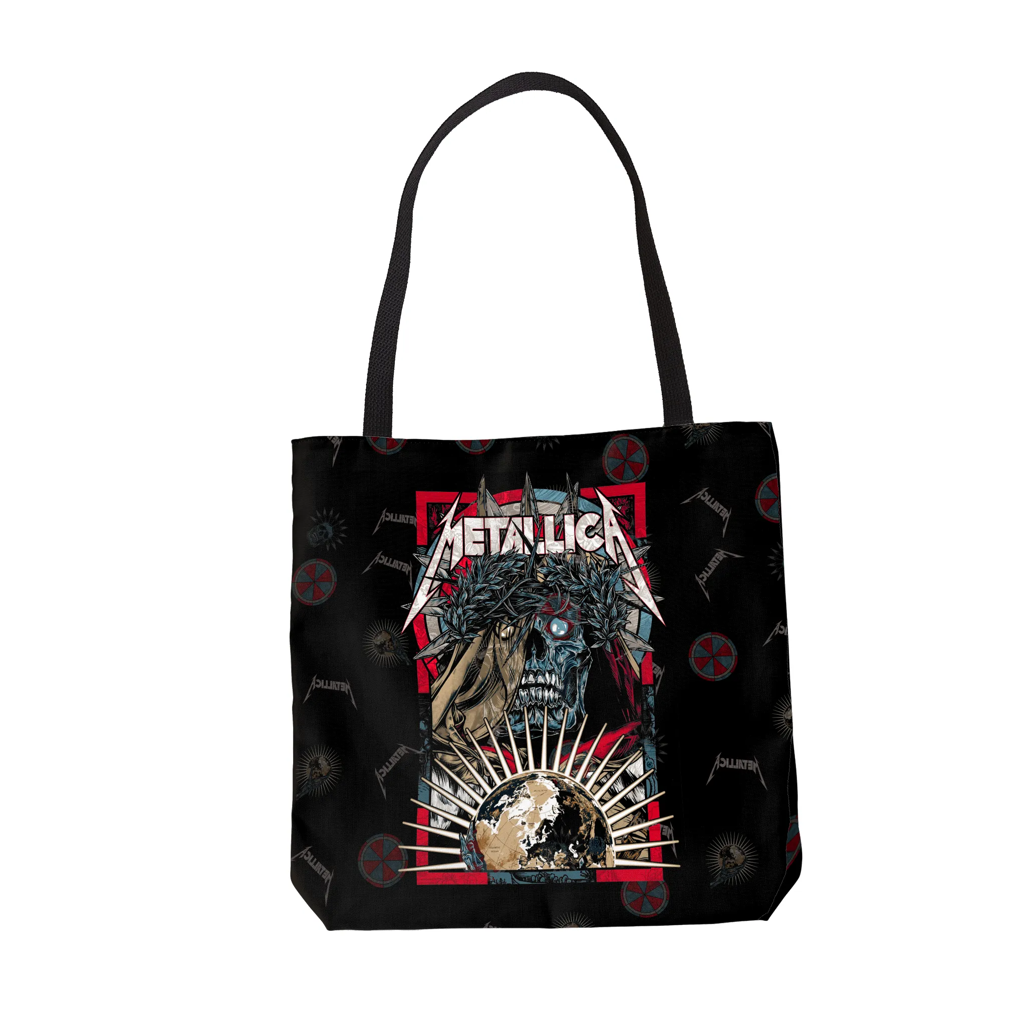 Rocksax Metallica Premier Tote Bag -Skull