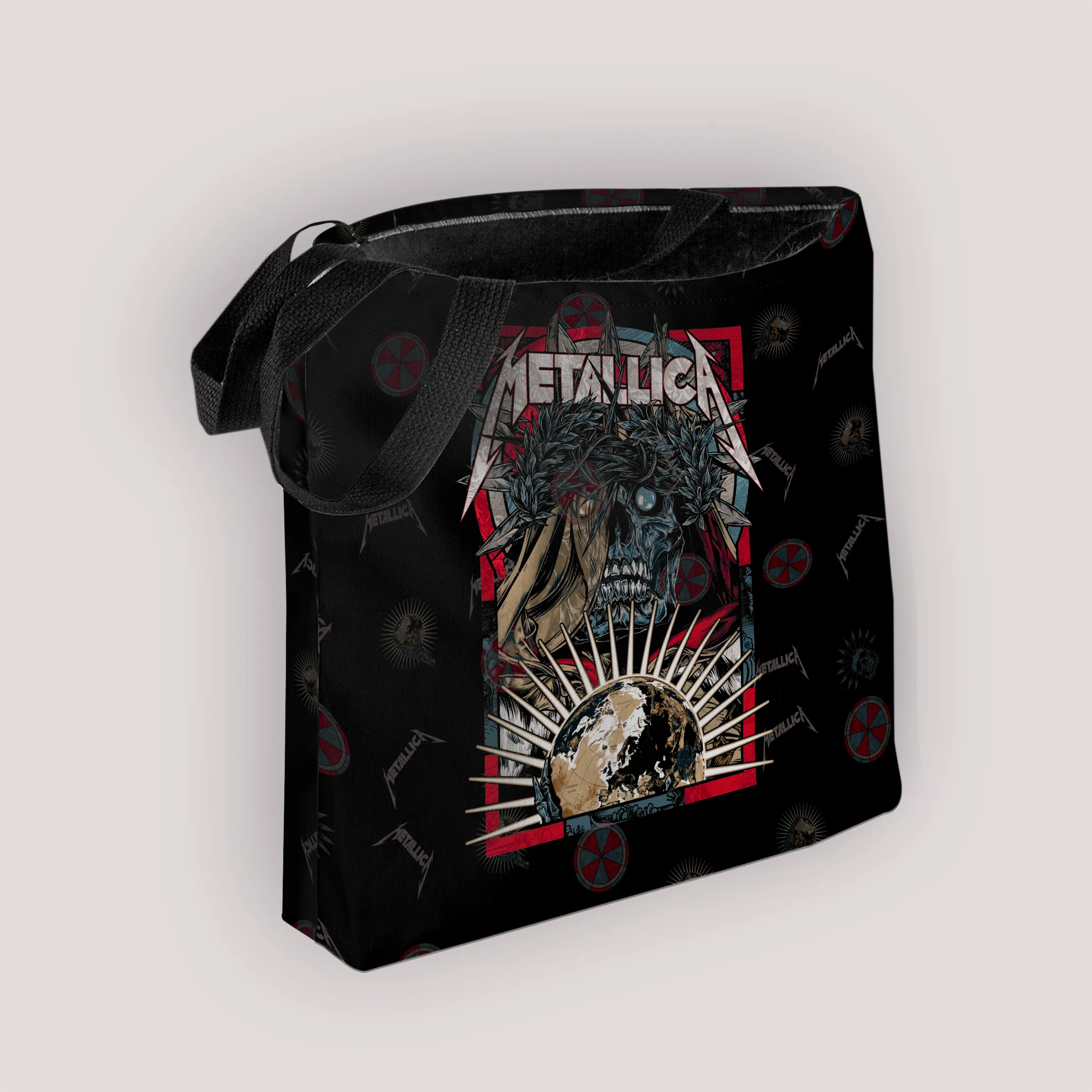 Rocksax Metallica Premier Tote Bag -Skull