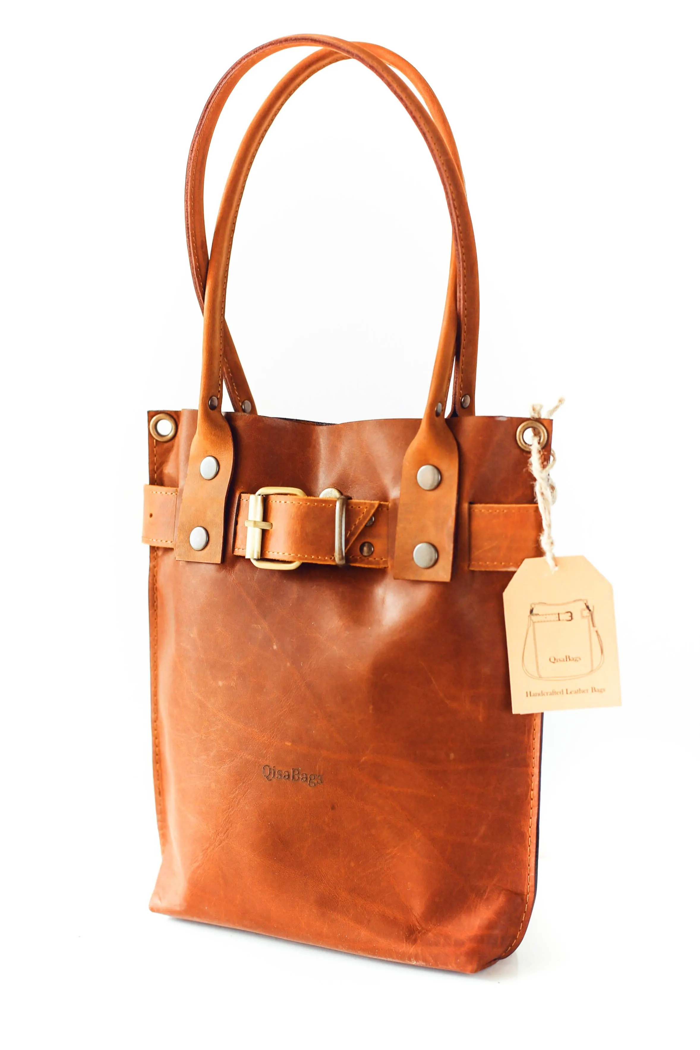 Small Brown Leather Handbag